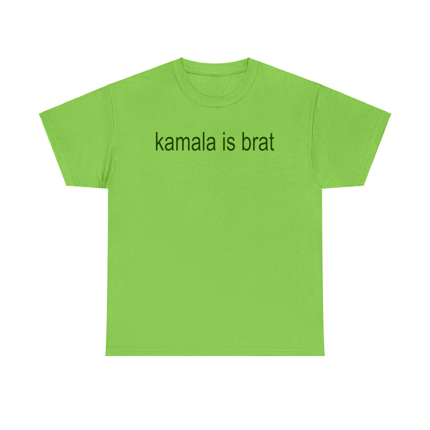 Kamala Harris Brat T-Shirt Kamala 2024 President Shirt I'm With Her Political Tee image 1