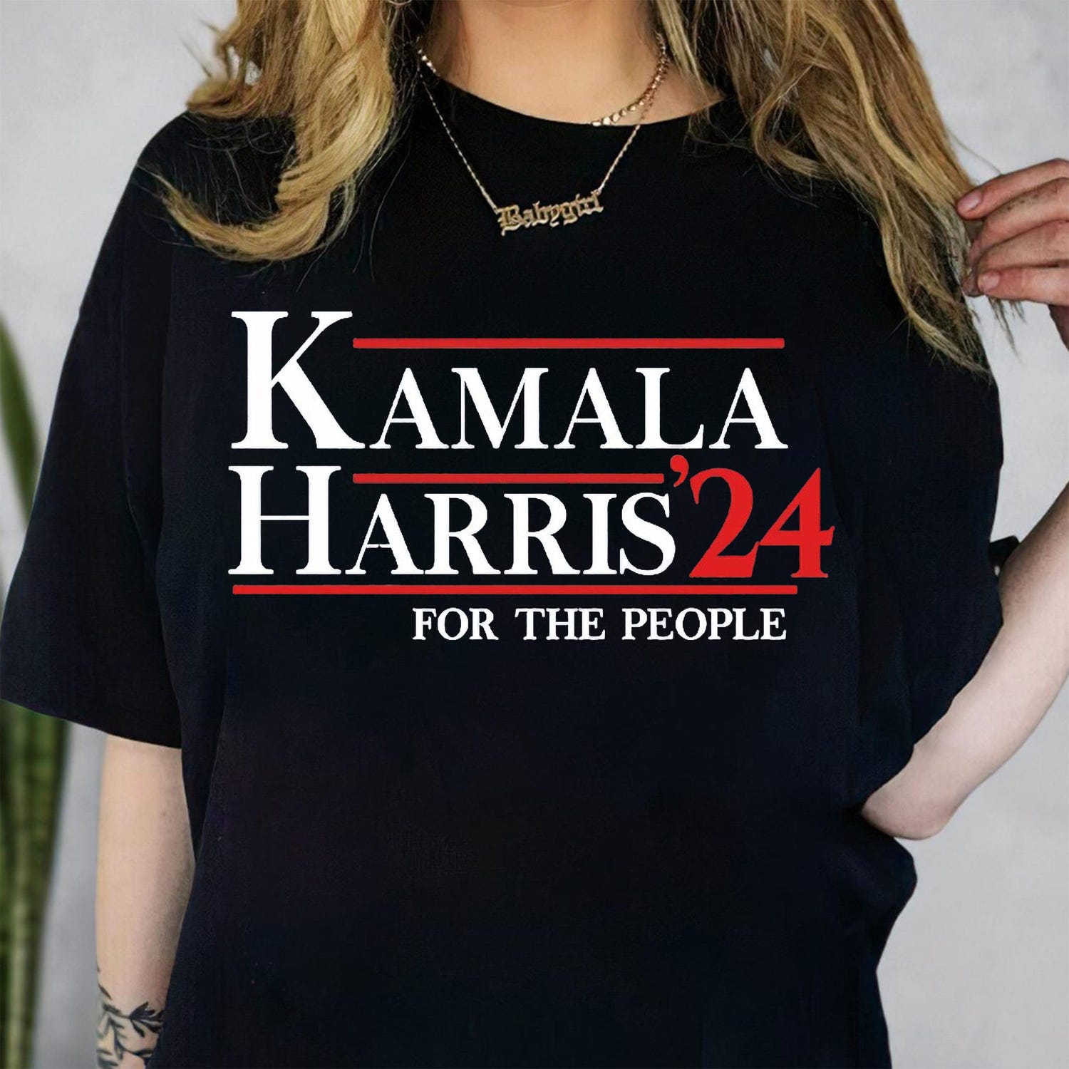 Kamala Harris 2024 For The People Shirt Election Campaign T-Shirt image 1