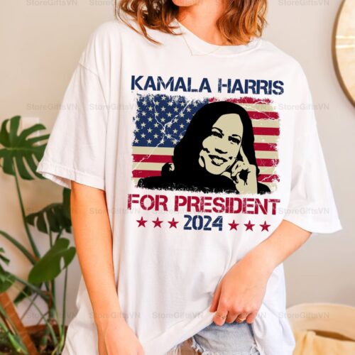 Kamala Harris 2024 ShirtDigital Download Vote Kamala Harris President Shirt image 0