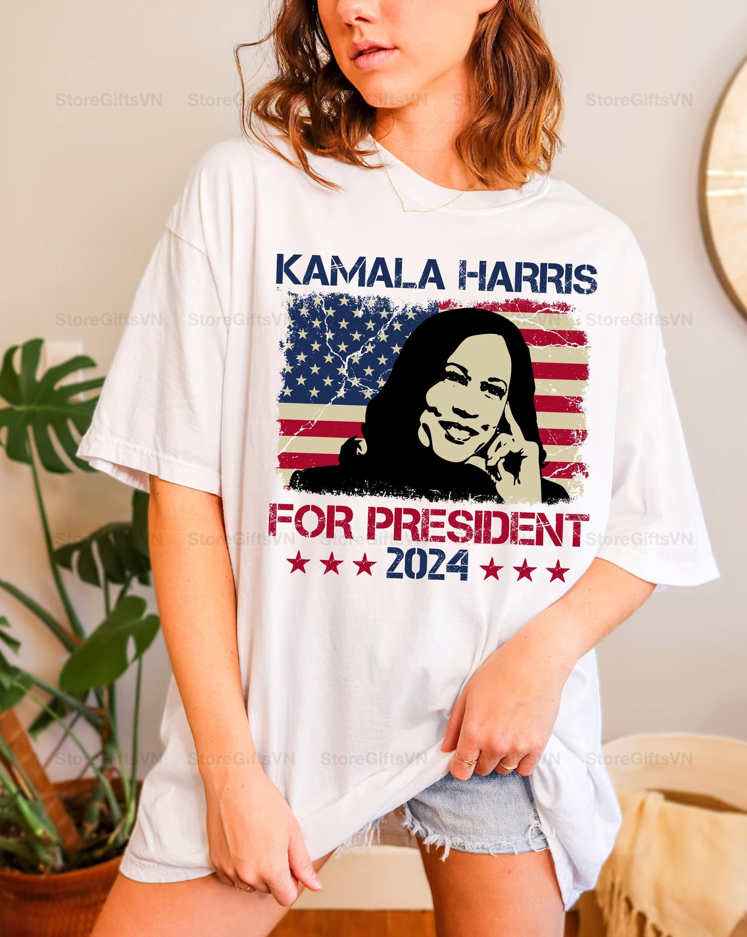 Kamala Harris 2024 ShirtDigital Download Vote Kamala Harris President Shirt image 0
