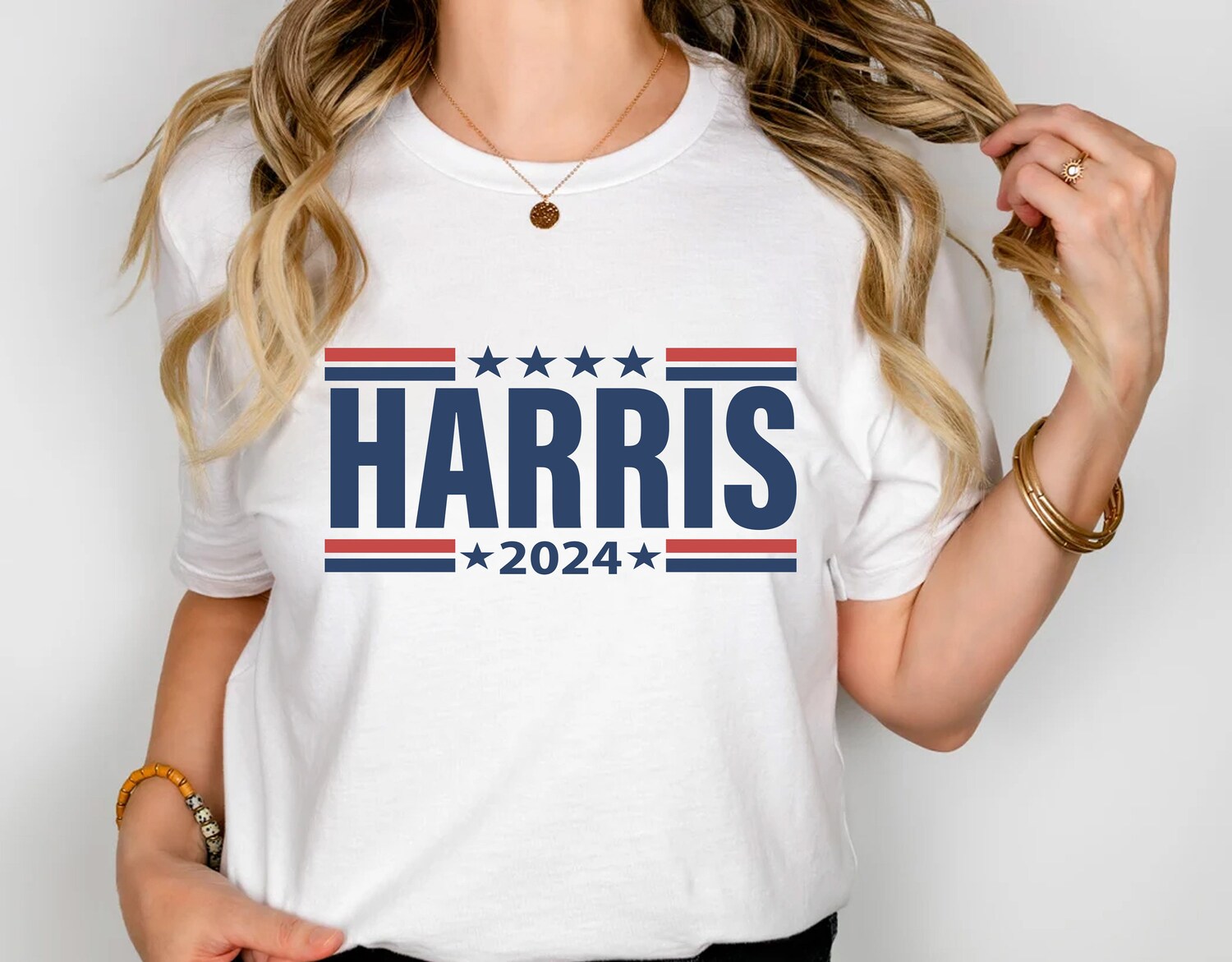 Kamala Harris 2024 Shirt Madam President Tee Presidential Election Rally Shirt image 0