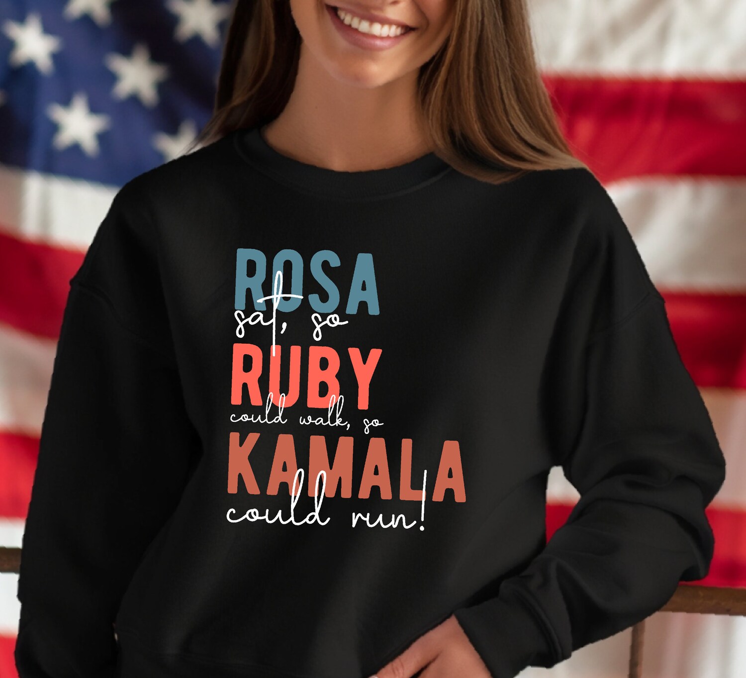 Kamala Harris Shirt Madam President Election Hoodie Vote Apparel image 2