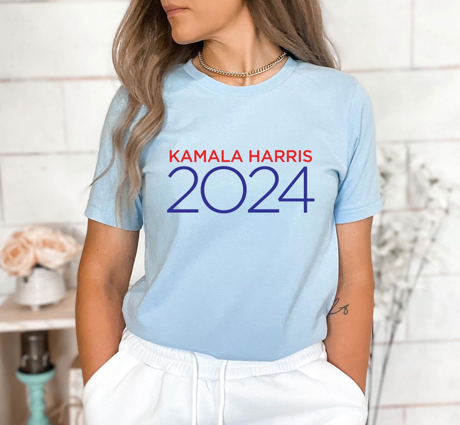 Kamala Harris 2024 Shirt Madam President I Am Speaking Kamala for the People Rally Tee image 1