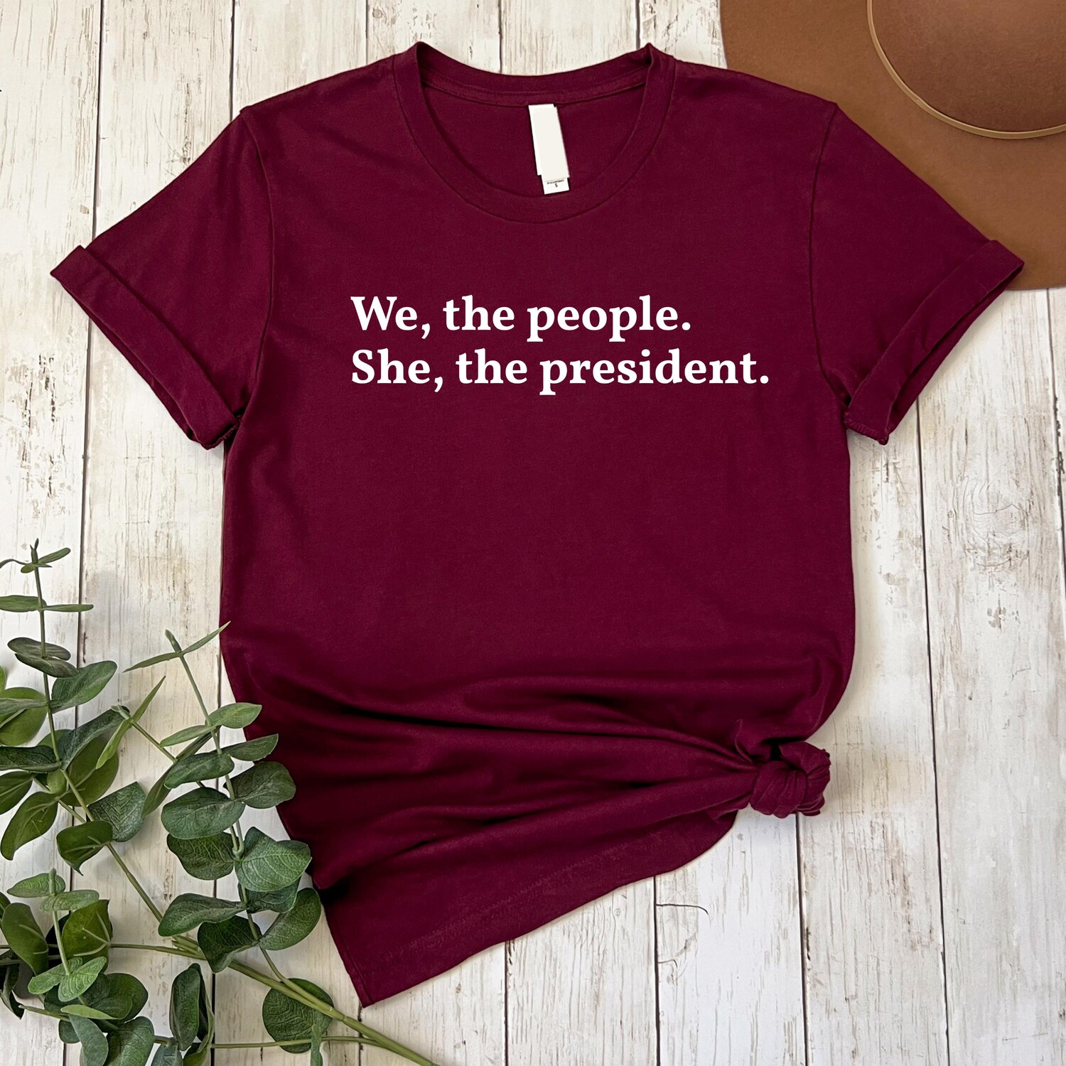 Kamala Harris 2024 President Shirt Vote Blue Democrat Merch Liberal Feminist T-Shirt image 4