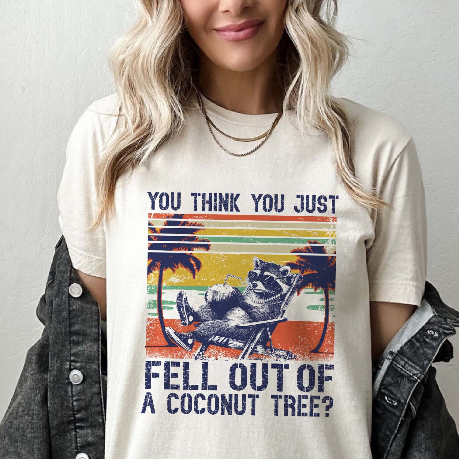 Funny Raccoon Coconut Election Shirt First Female President Tee Madam President Tshirt image 1