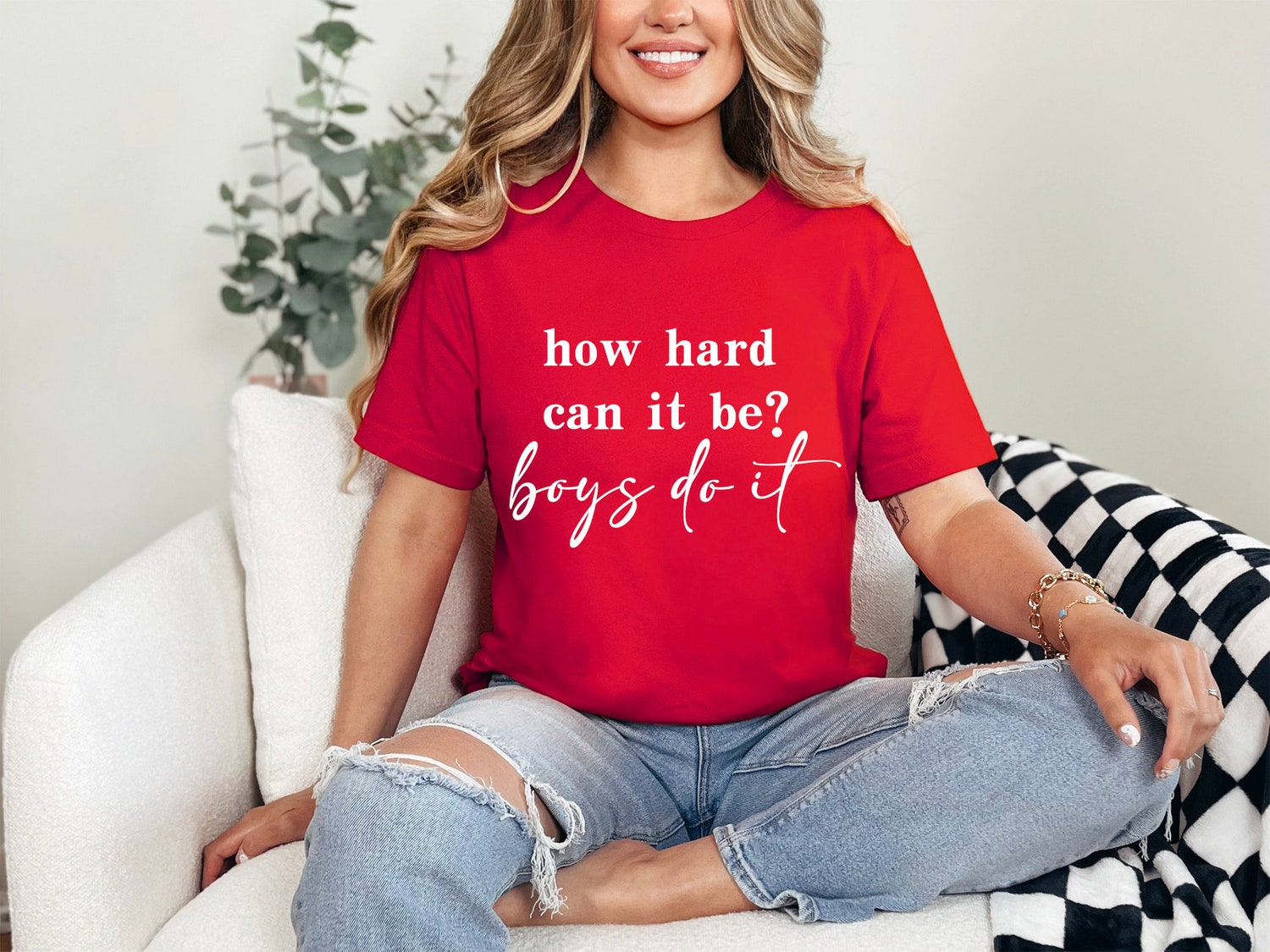 How Hard Can It Be Boys Do It T-Shirt for Girls Election 2024 Kamala Harris Shirt image 4