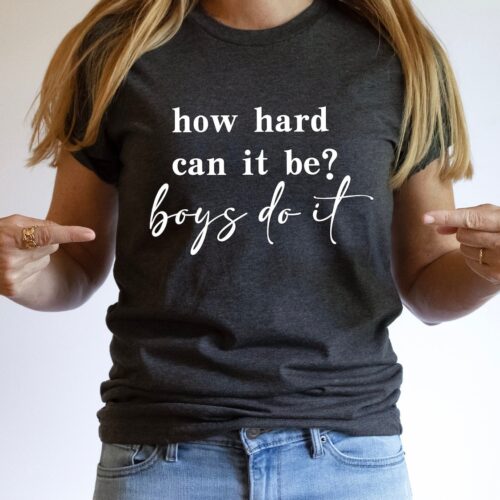 How Hard Can It Be Boys Do It T-Shirt for Girls Election 2024 Kamala Harris Shirt image 0