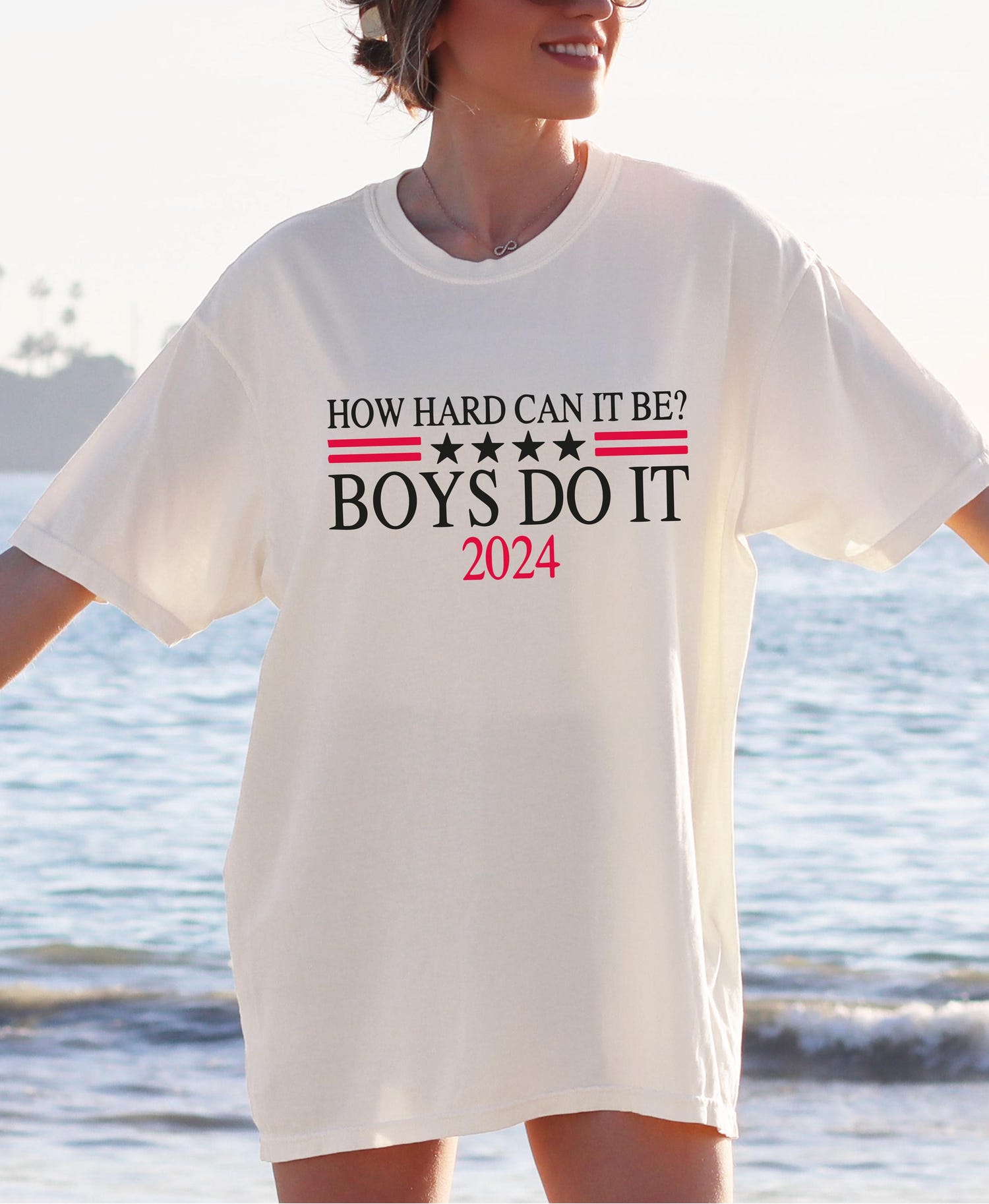 Kamala Harris 2024 Election T-shirt Funny Madam President Boys Do It Shirt image 1