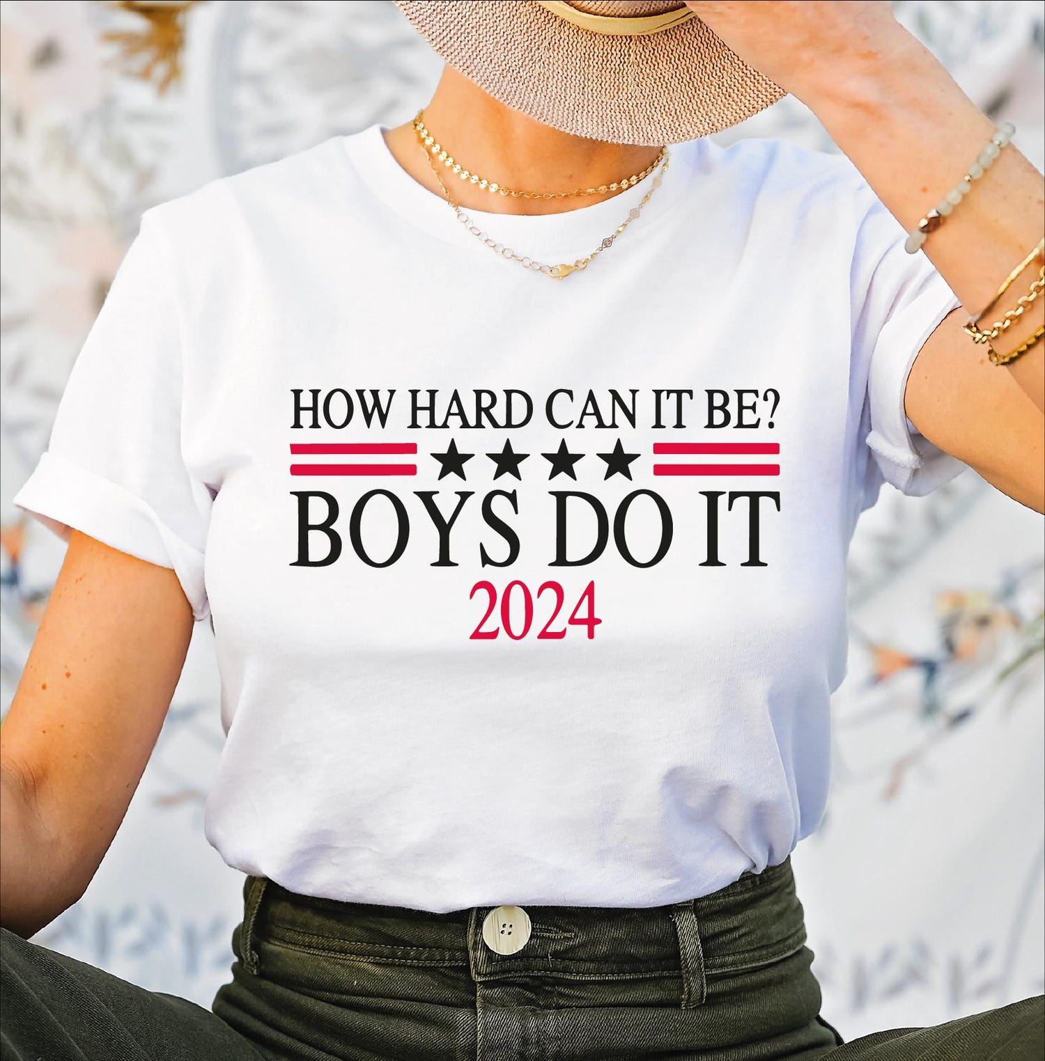 Kamala Harris 2024 Election T-shirt Funny Madam President Boys Do It Shirt image 3