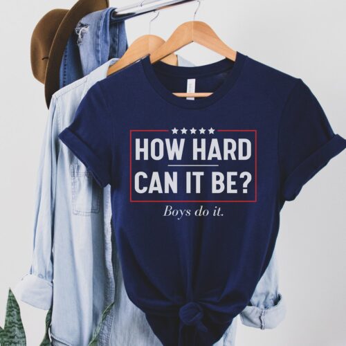 Kamala Harris 2024 T-shirt How Hard Can It Be President Election Tee Kamala Harris Shirt image 0