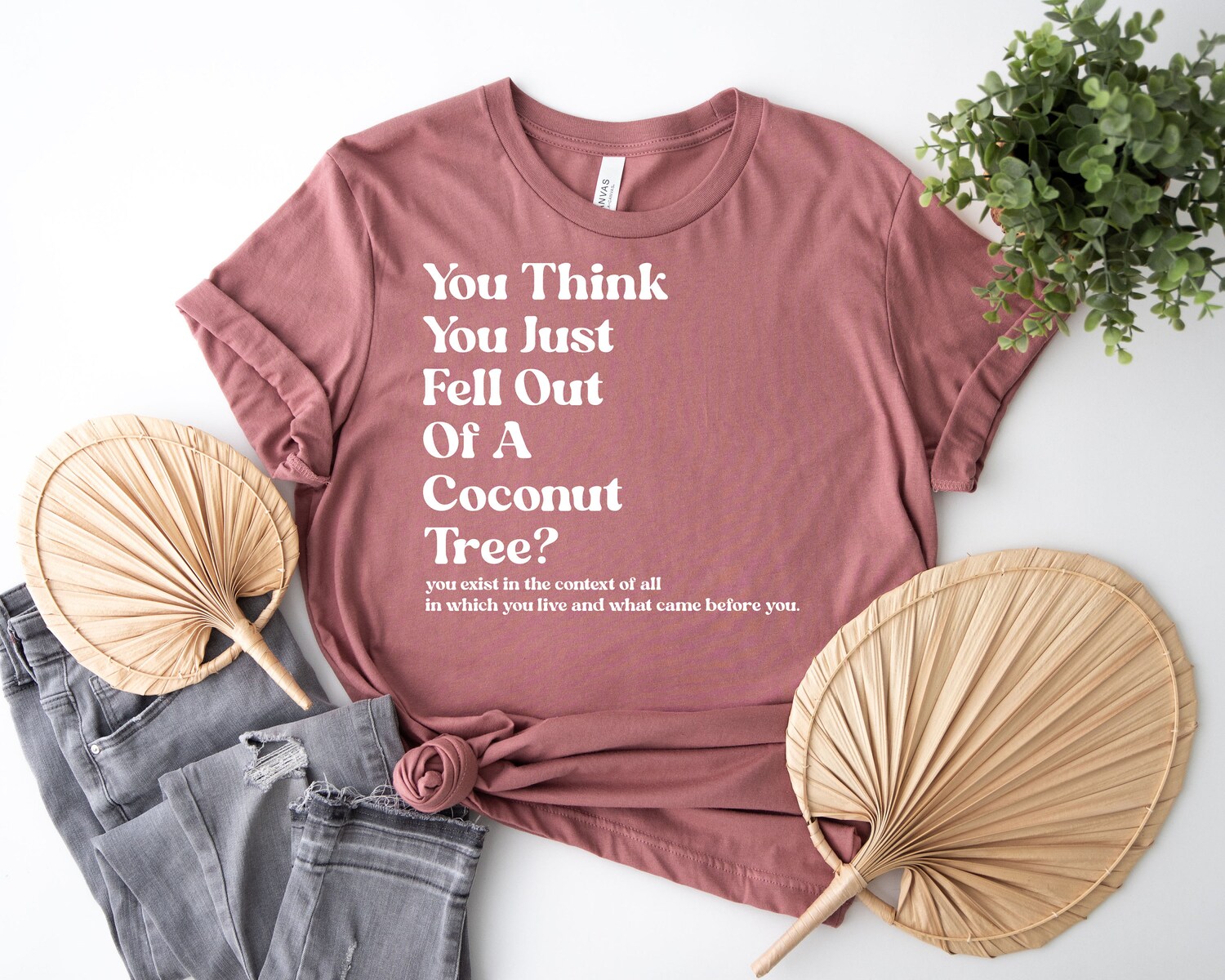 Kamala Harris Meme T-Shirt Fall Out of Coconut Tree Social Democrat Roevember 2024 Tee image 2