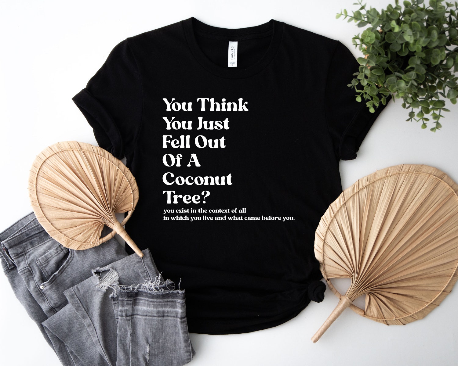 Kamala Harris Meme T-Shirt Fall Out of Coconut Tree Social Democrat Roevember 2024 Tee image 0