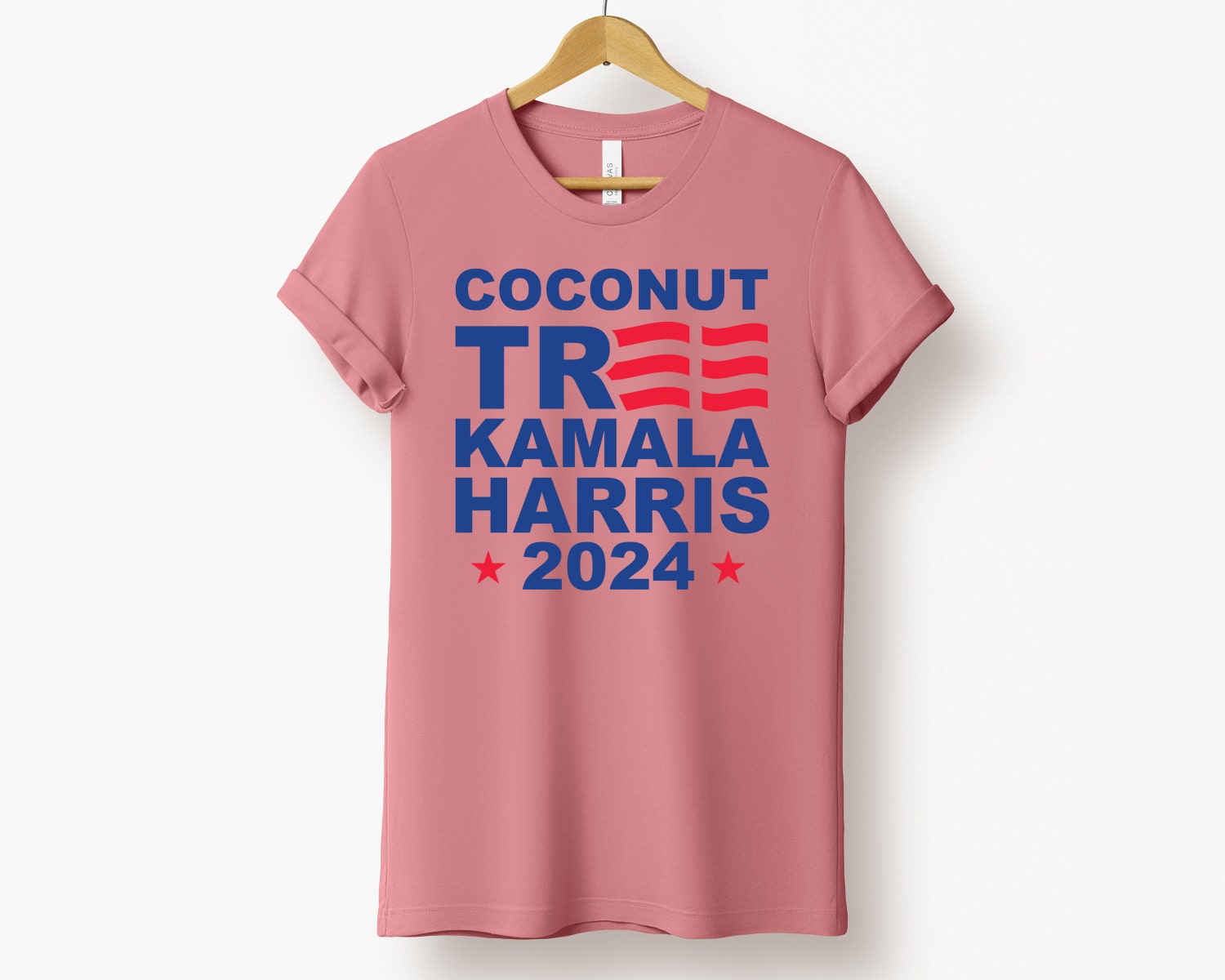 Kamala Harris Shirt You Think You Just Fall Out of a Coconut Tree Anti-Trump Tee image 2