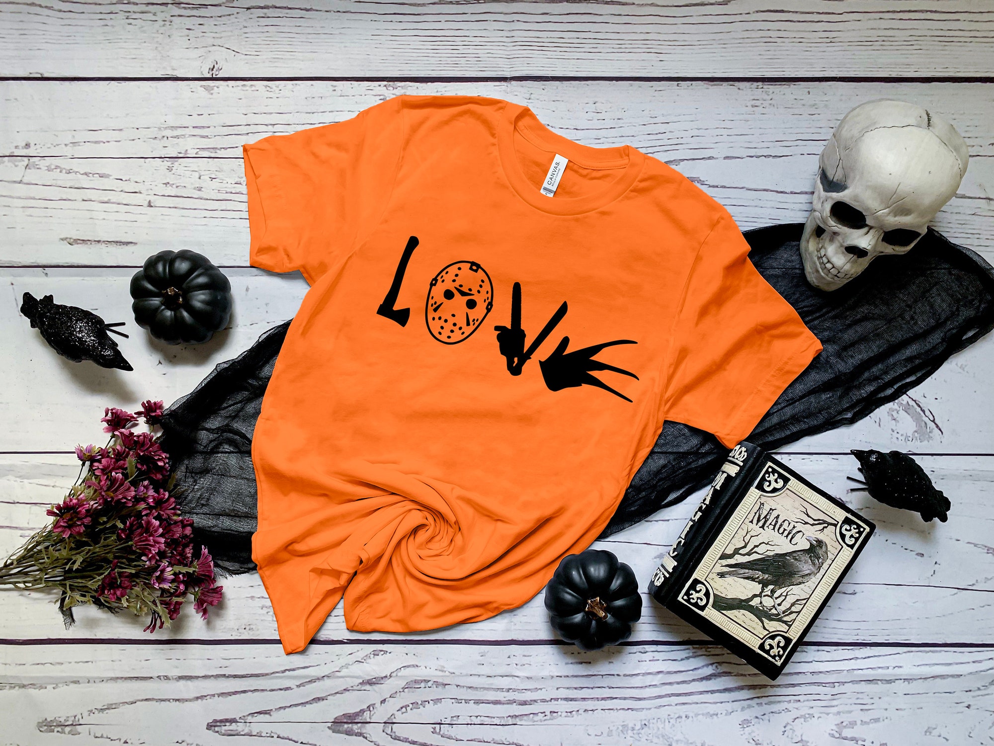 Halloween Monster Love Trick or Treat Shirt image 2