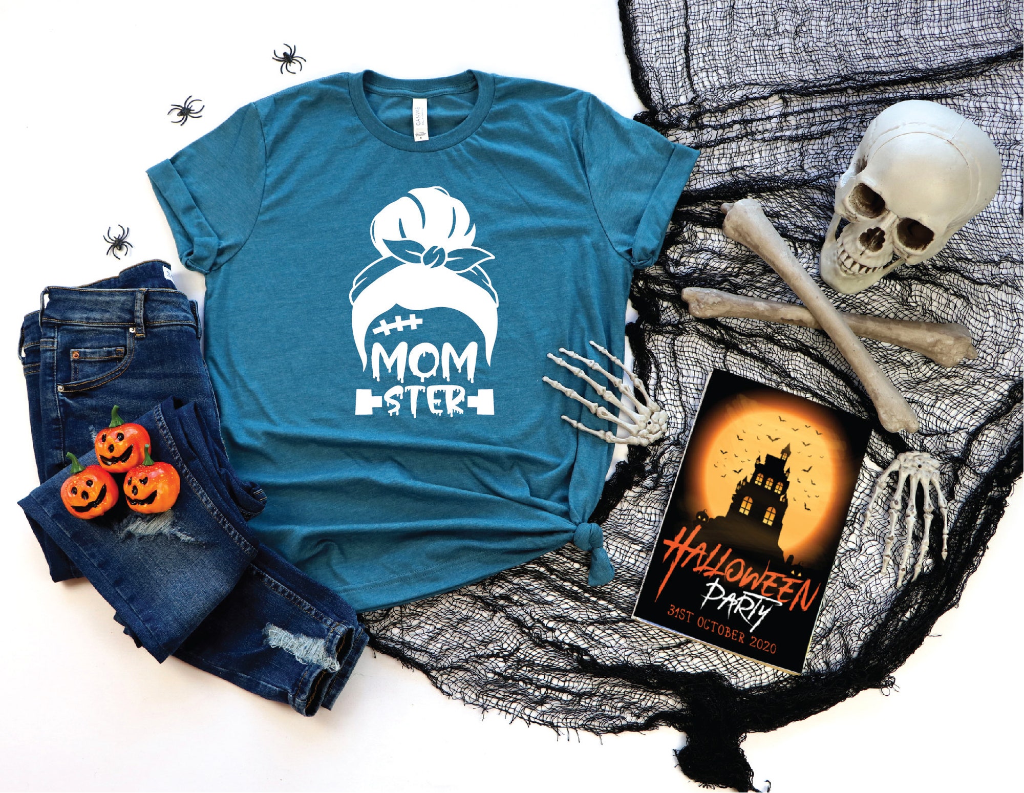 Monster Family: Halloween Matching Shirts for Mama Daddy & Kids image 2