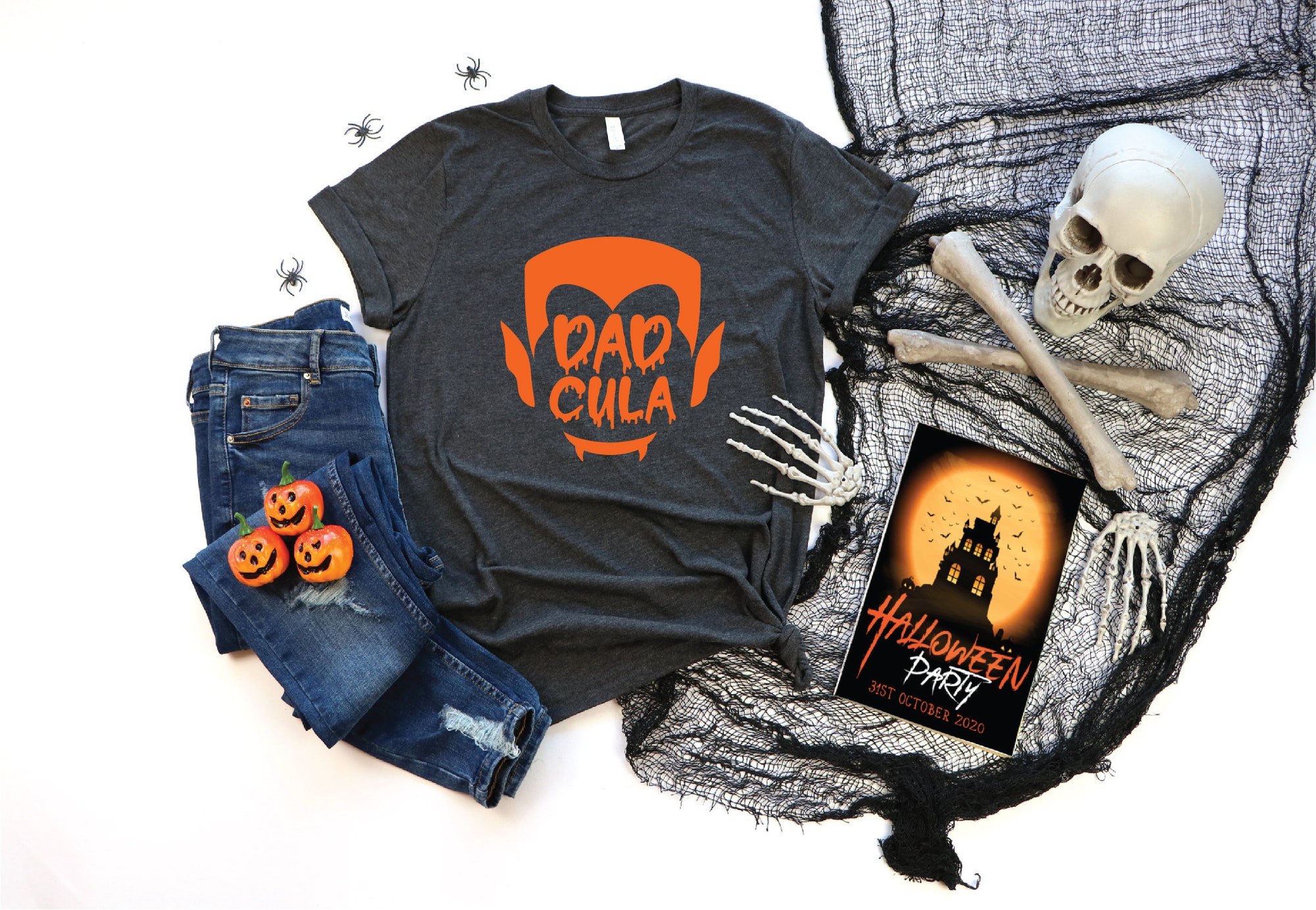 Monster Family: Halloween Matching Shirts for Mama Daddy & Kids image 1