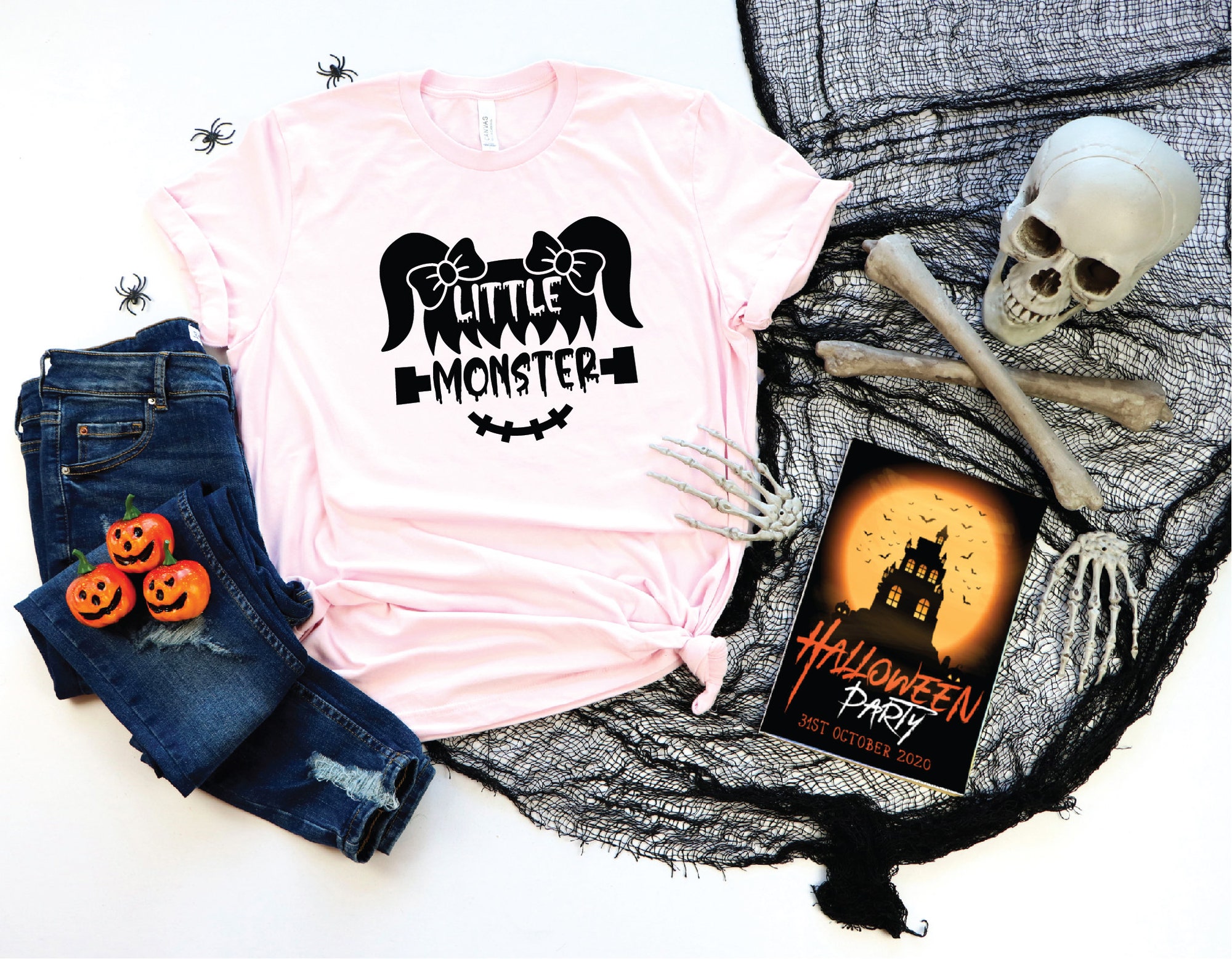 Monster Family: Halloween Matching Shirts for Mama Daddy & Kids image 3