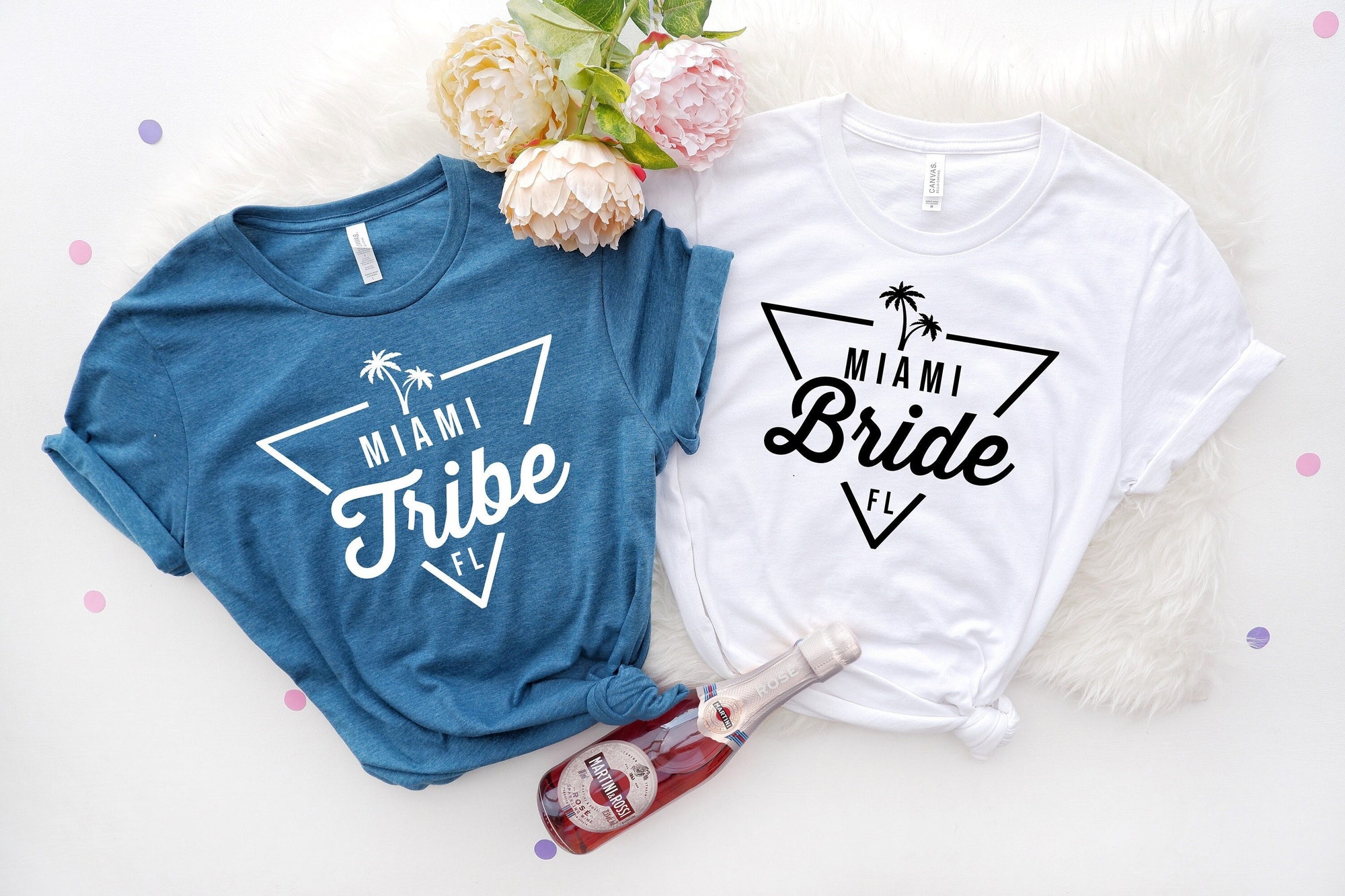 Miami Bride & Tribe: Shirts Sweatshirts Gifts Bachelorette Party image 0