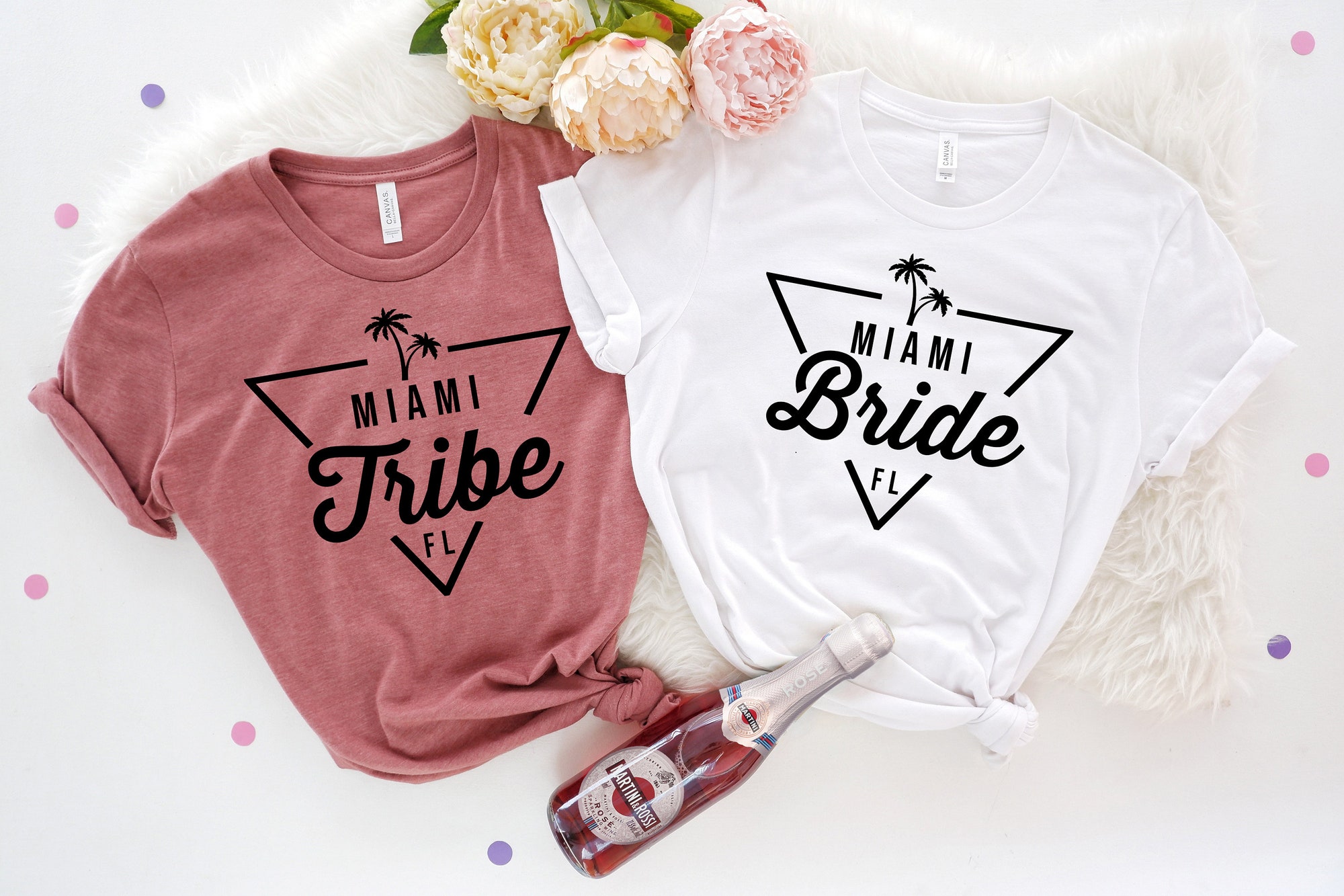 Miami Bride & Tribe: Shirts Sweatshirts Gifts Bachelorette Party image 2