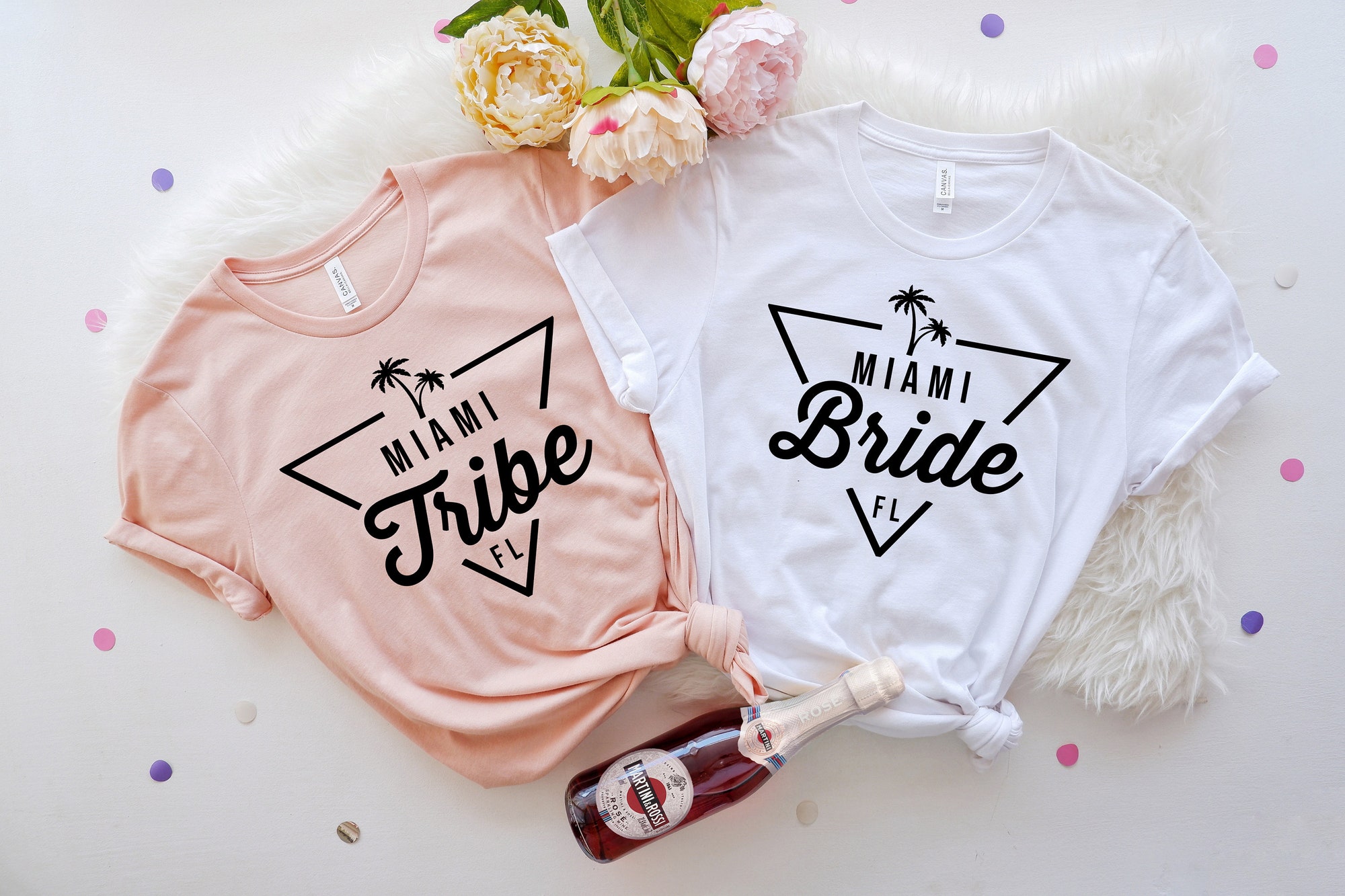 Miami Bride & Tribe: Shirts Sweatshirts Gifts Bachelorette Party image 1