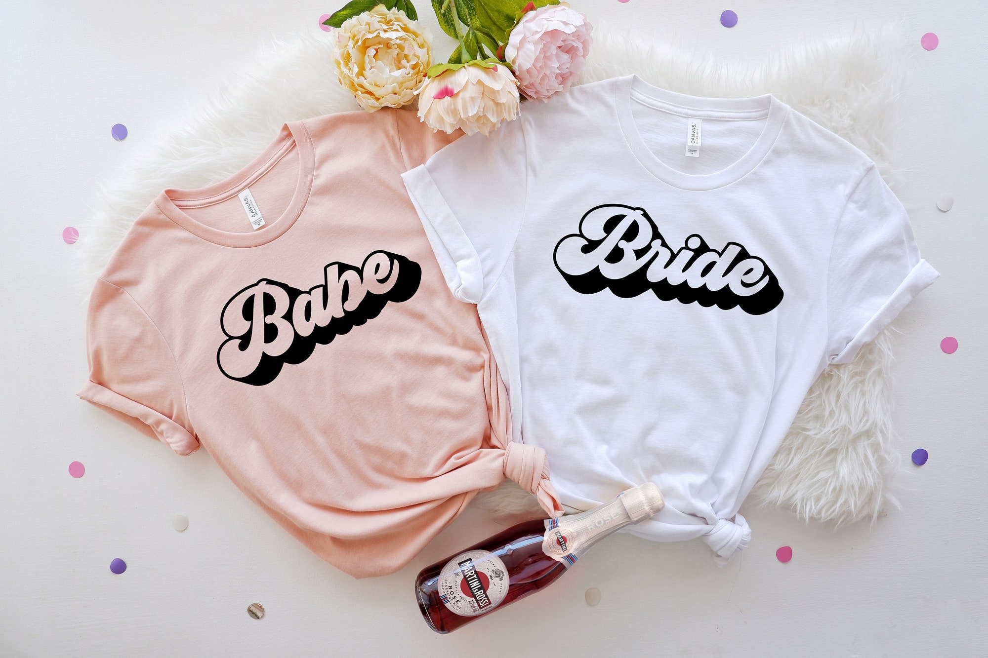 Bride Babe & Bachelorette Party Shirts - Wedding & Bridal Party Tees image 2