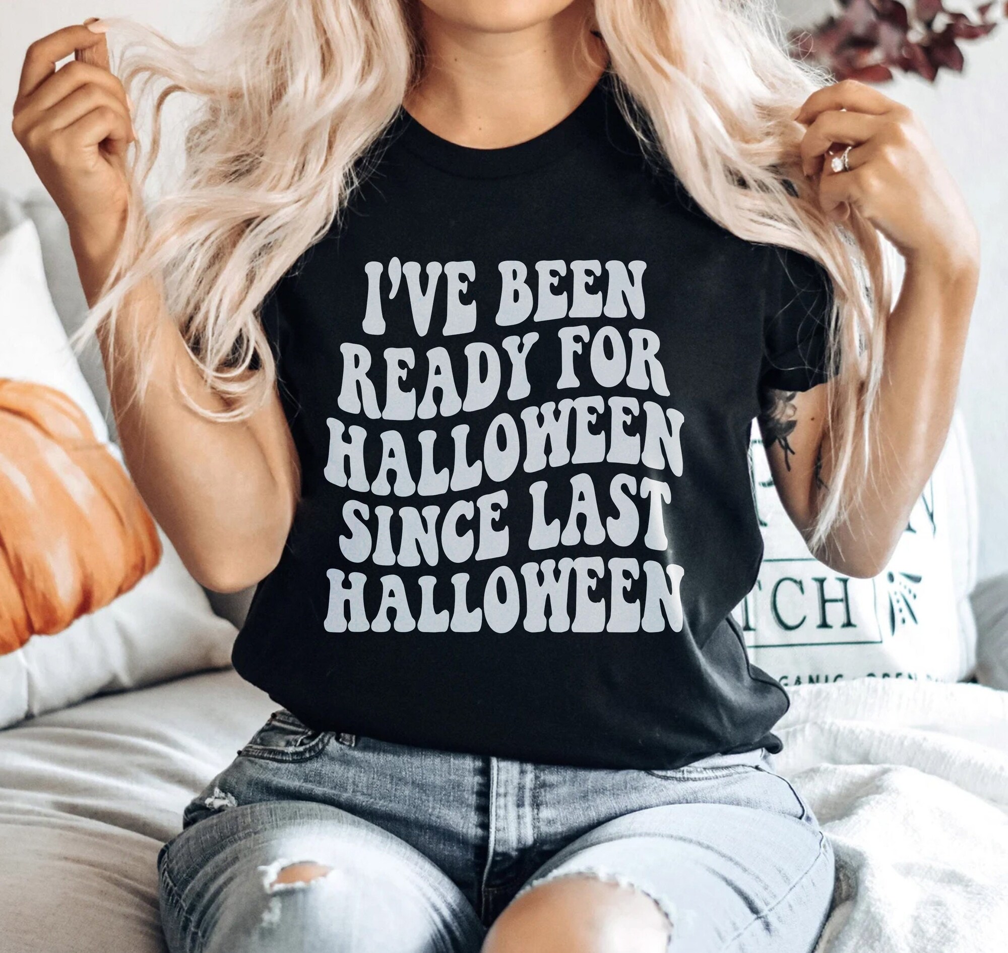 Retro & Trendy Halloween Shirt - Aesthetic Preppy Y2K Tee image 0