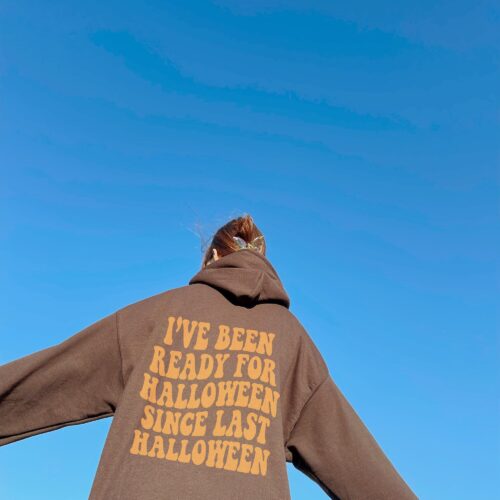 Retro Ready For Halloween Hoodie - Aesthetic Y2K Fall Fashion image 0