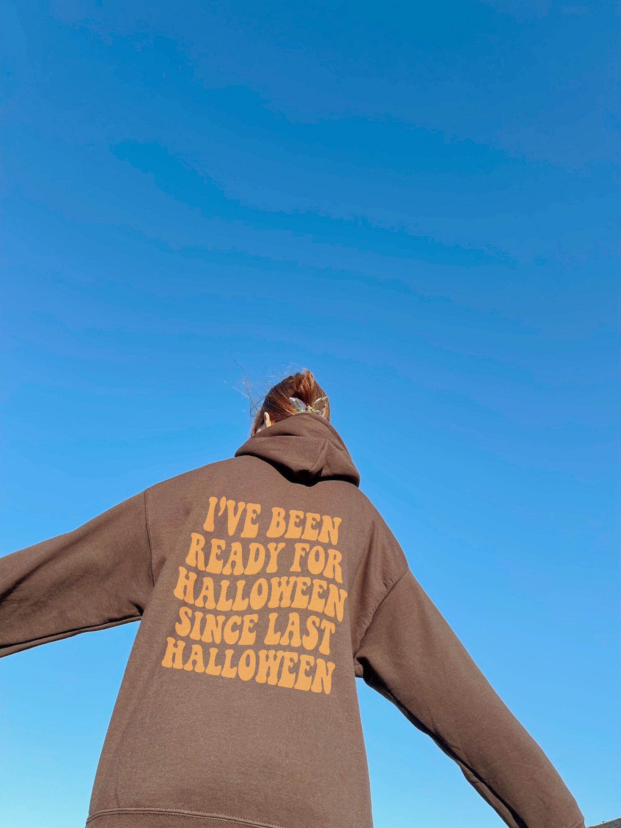 Retro Ready For Halloween Hoodie - Aesthetic Y2K Fall Fashion image 0