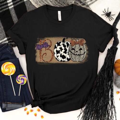 Boo Doodle Letters shirt, Halloween Funny Tee, Halloween Shirt, Halloween Kids Hocus Pocus Shirt, Basic Witch Shirt, Happy Halloween Shirt image 0