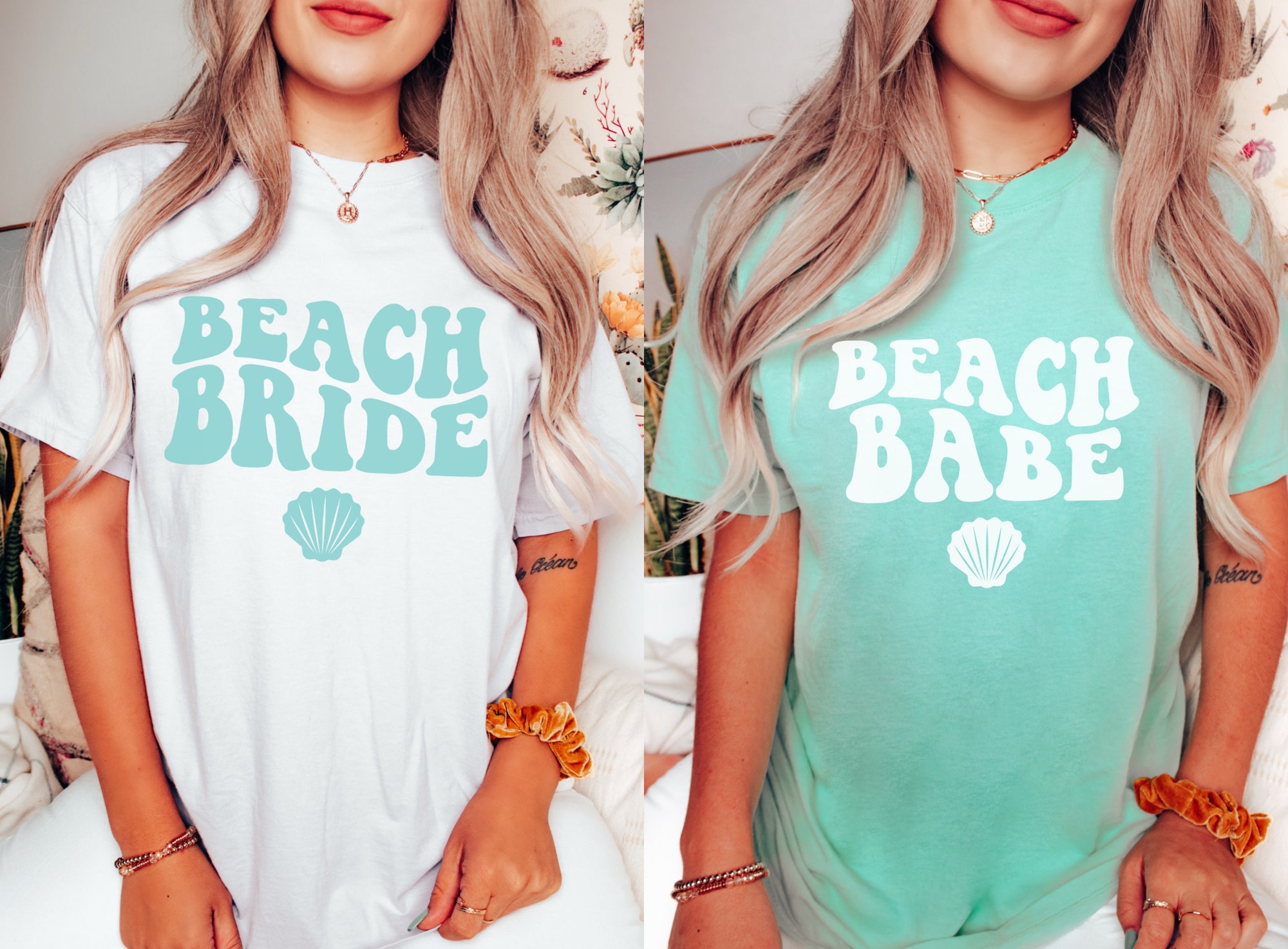Beach Bachelorette: Miami Tees Bride & Babe Tops SD Party Gifts image 0