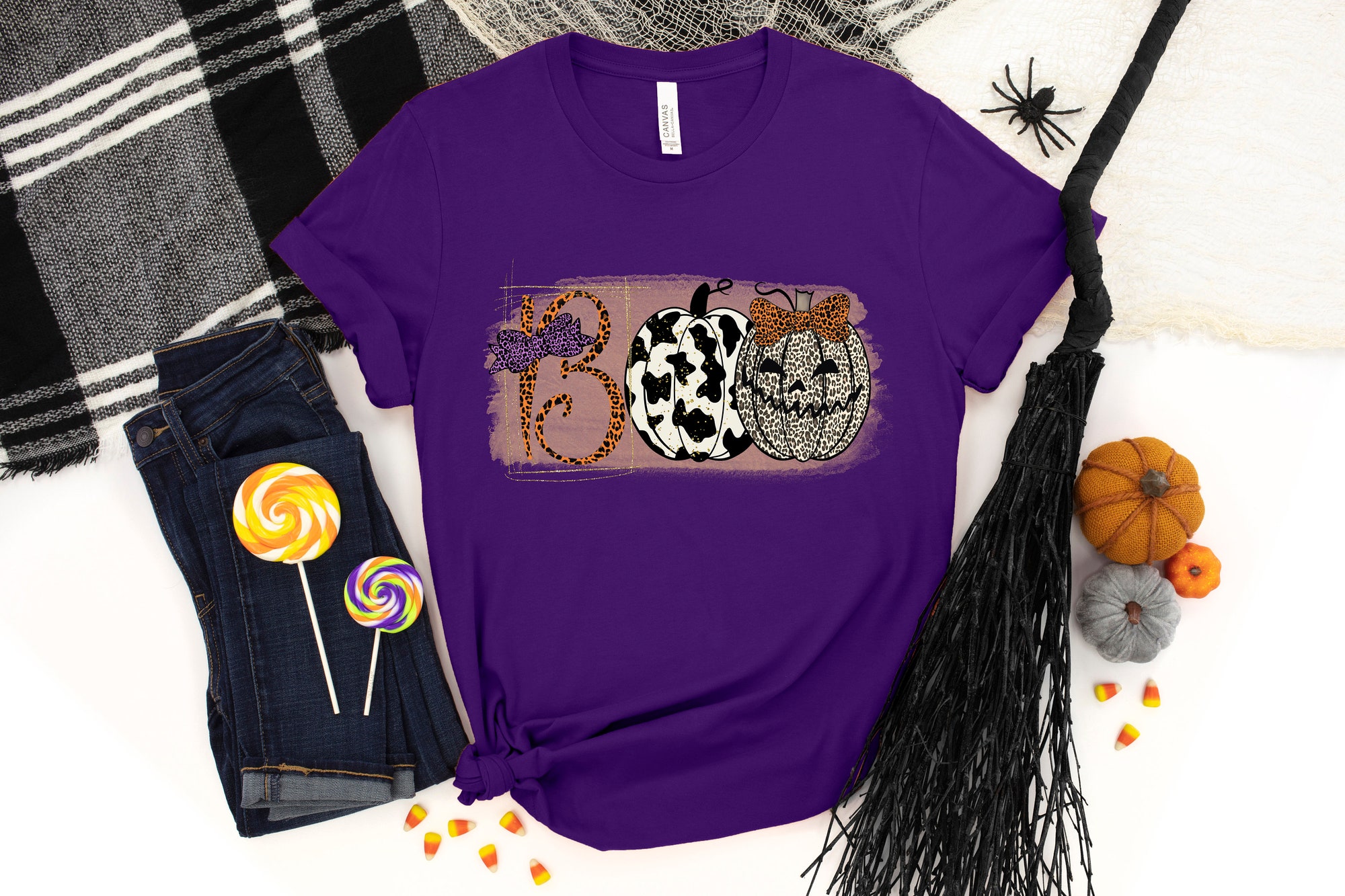 Boo Doodle Letters shirt, Halloween Funny Tee, Halloween Shirt, Halloween Kids Hocus Pocus Shirt, Basic Witch Shirt, Happy Halloween Shirt image 2