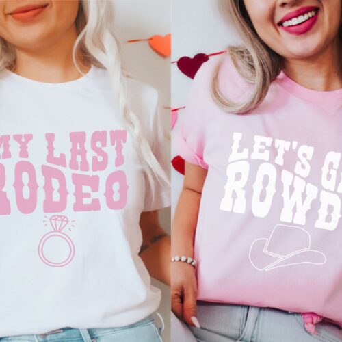 Nashville Bachelorette: Cowgirl & 'Last Rodeo' Bride Shirts Get Rowdy! image 0