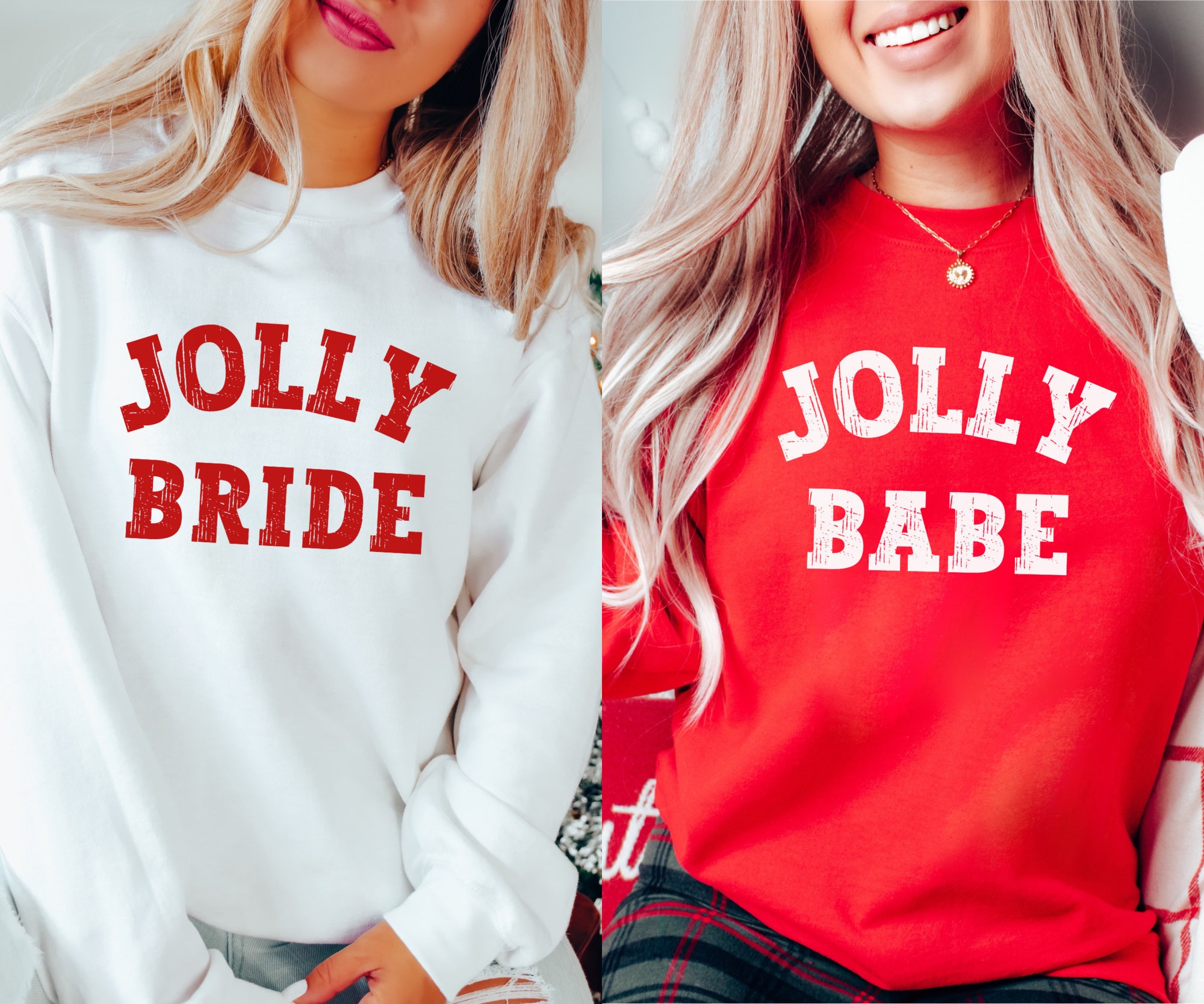 Xmas Bachelorette Party: Bride Sweatshirt & Winter Bridal Tees image 0