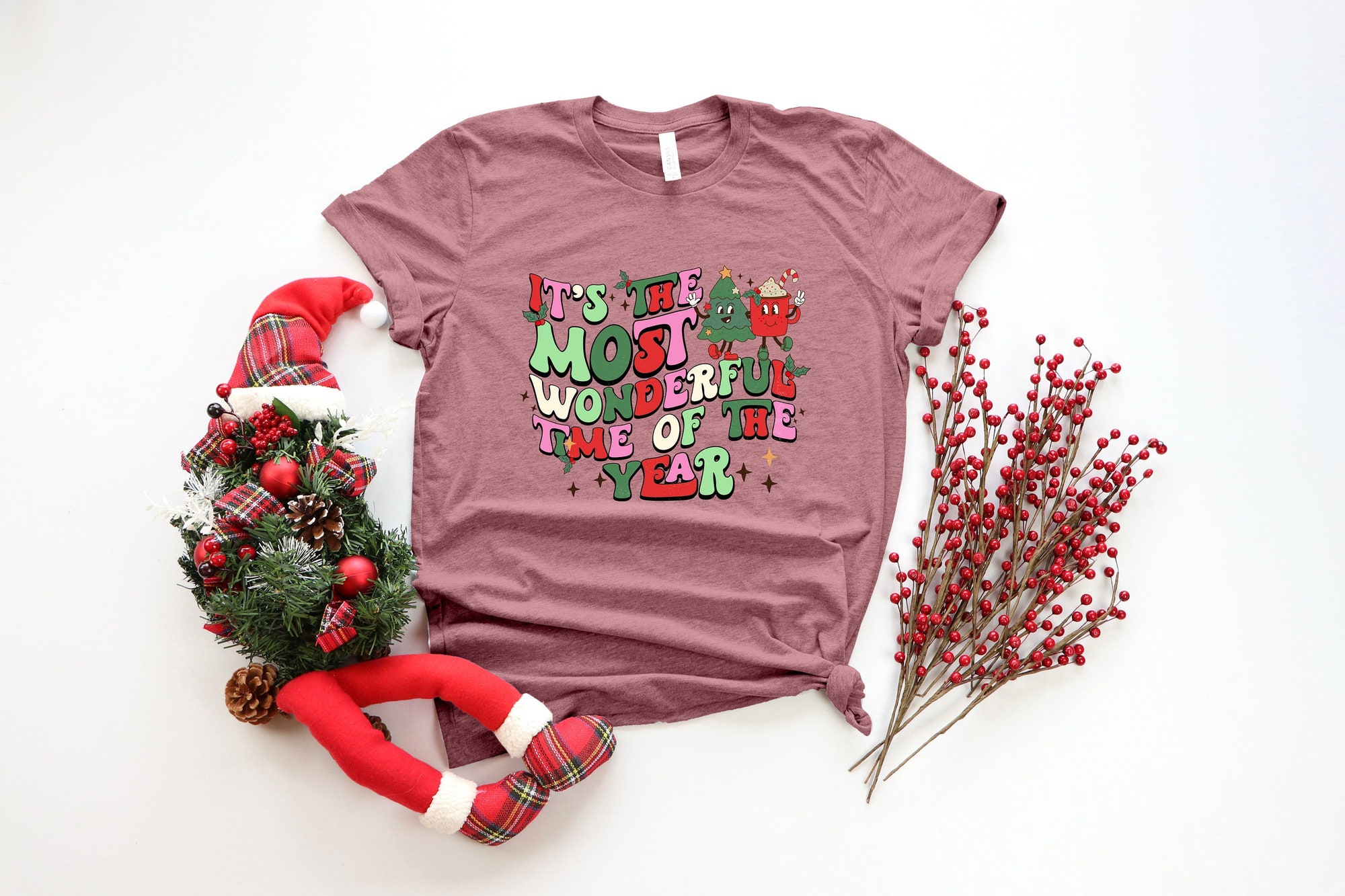 Family Christmas T-Shirt: Wonderful Time of Year Xmas Gift Shirt image 0