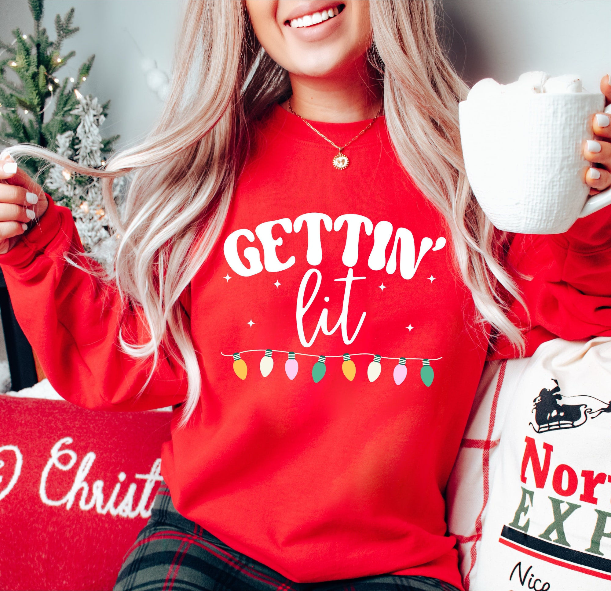 Xmas Bach Party Shirts: Winter Sweatshirt for Bride & Bridesmaids image 3