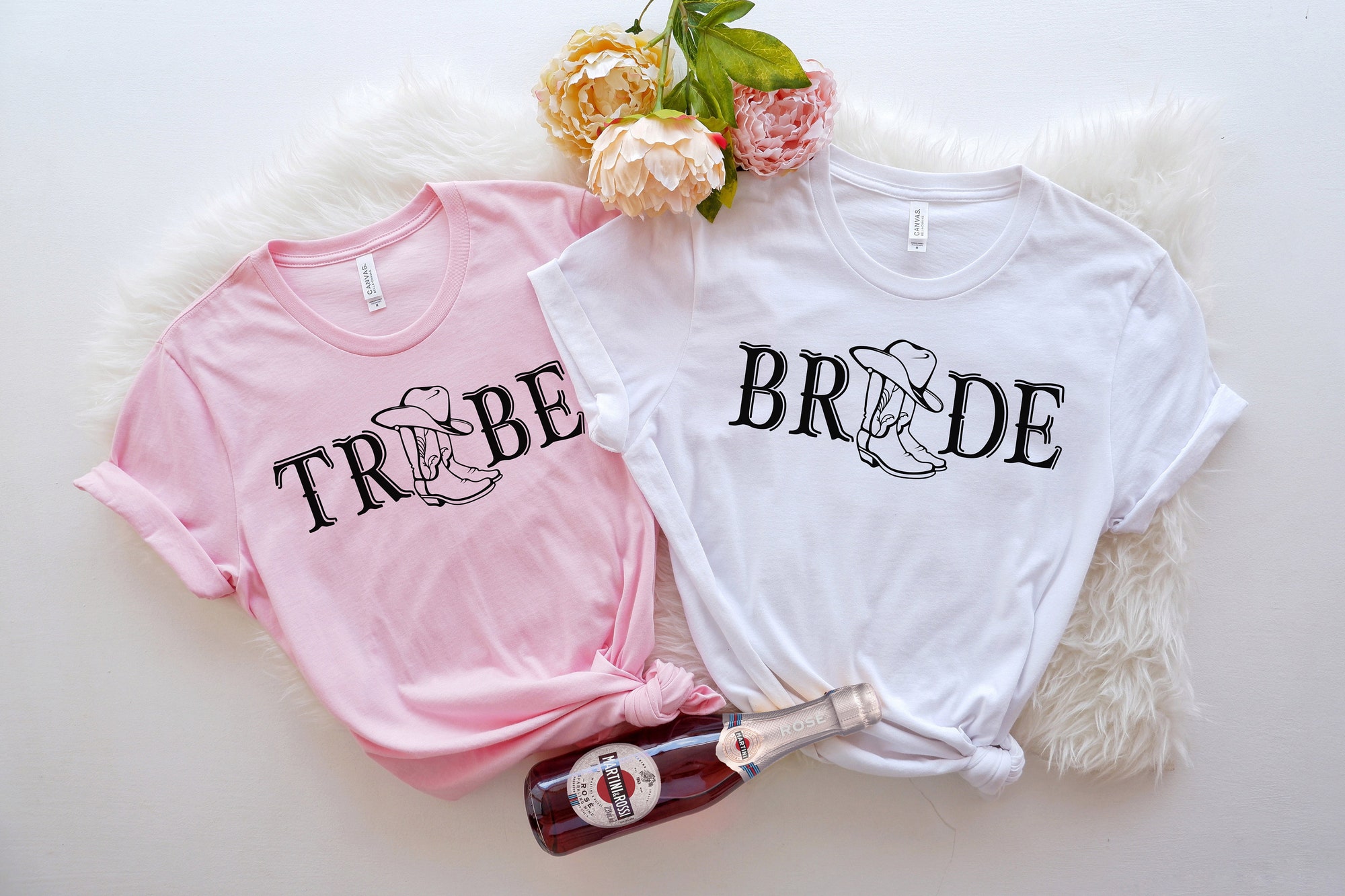 Bride Tribe Western Bachelorette Party Favors Wedding Nash Bash Country Team Bride Shirt image 1