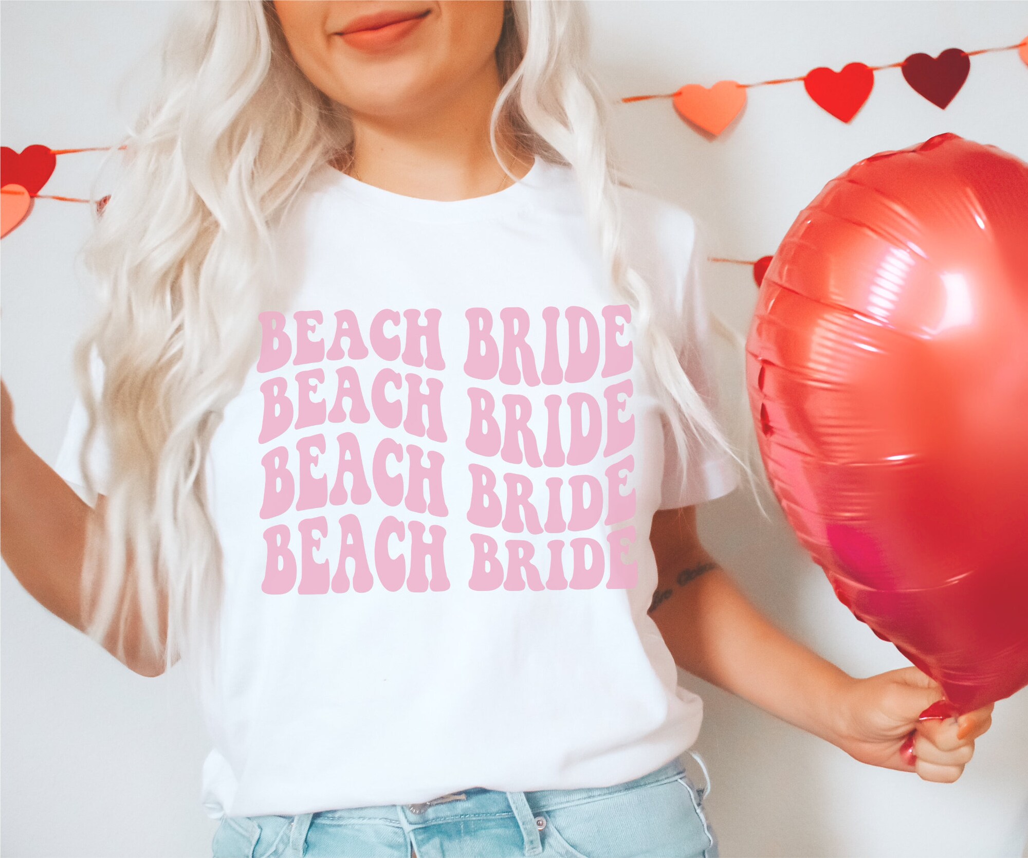 Beach Bachelorette Shirts: Party Bride Retro & Destination Wedding image 2