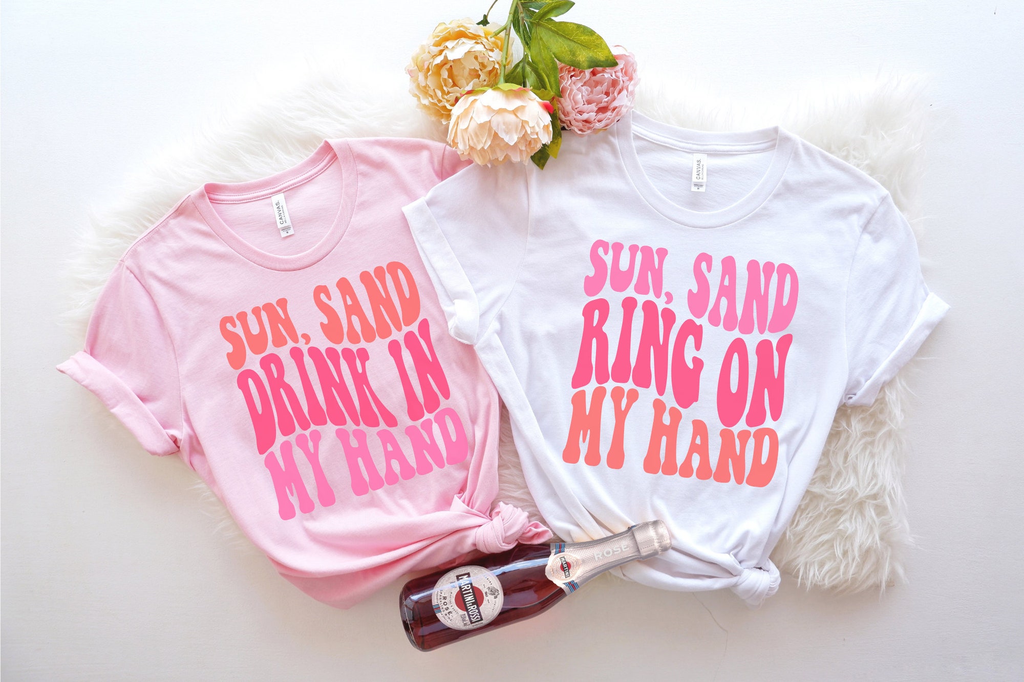 Beach Bachelorette Shirts: Party Favors Destination Weddings Cruise Tees image 0