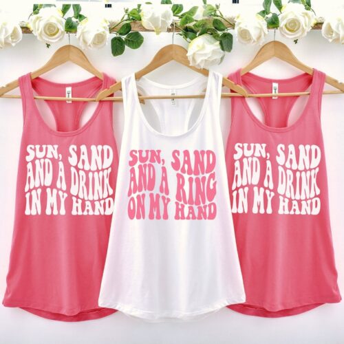 Miami Beach Bachelorette: Tanks Favors & Bride Shirts for Parties image 0