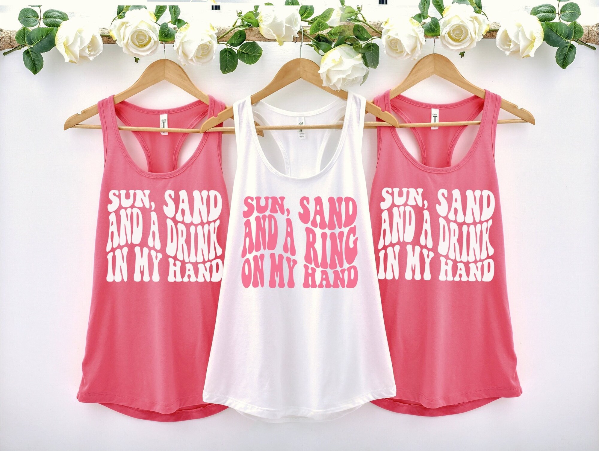 Miami Beach Bachelorette: Tanks Favors & Bride Shirts for Parties image 0