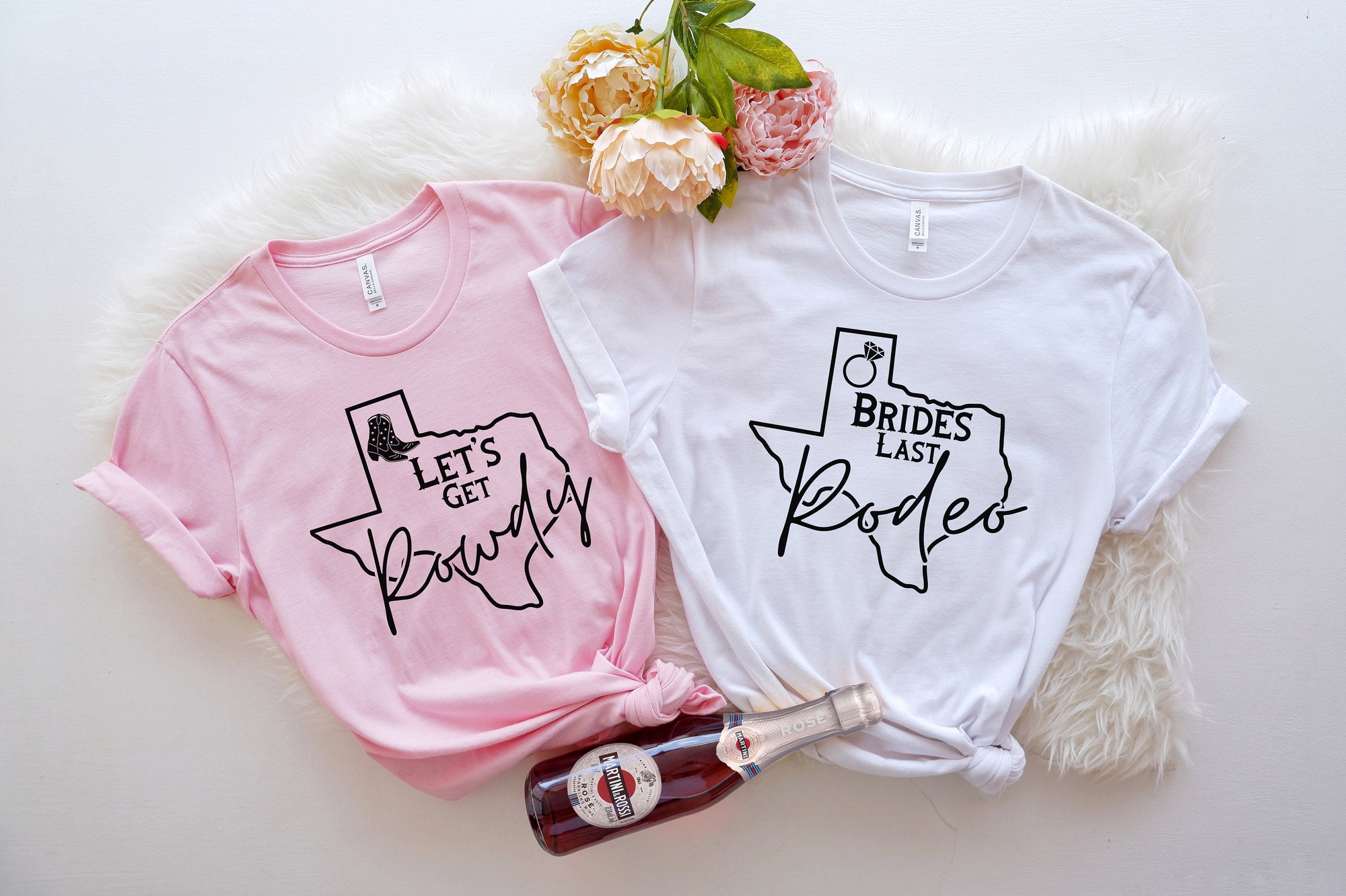 Texas Bachelorette & Cowgirl Shirts - Last Rodeo Wedding Gifts image 3