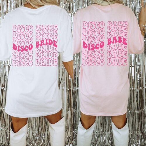 Last Disco Bach: Retro Groovy Bachelorette Shirts image 0