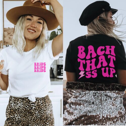 Bach That Ass Up: Retro Oversized Shirt for Bachelorette Party image 0