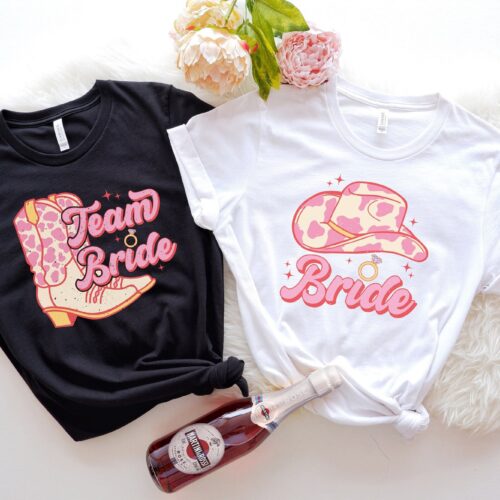 Bachelorette & Bridal Shower Tees - Team Bride Country Style Gifts image 0