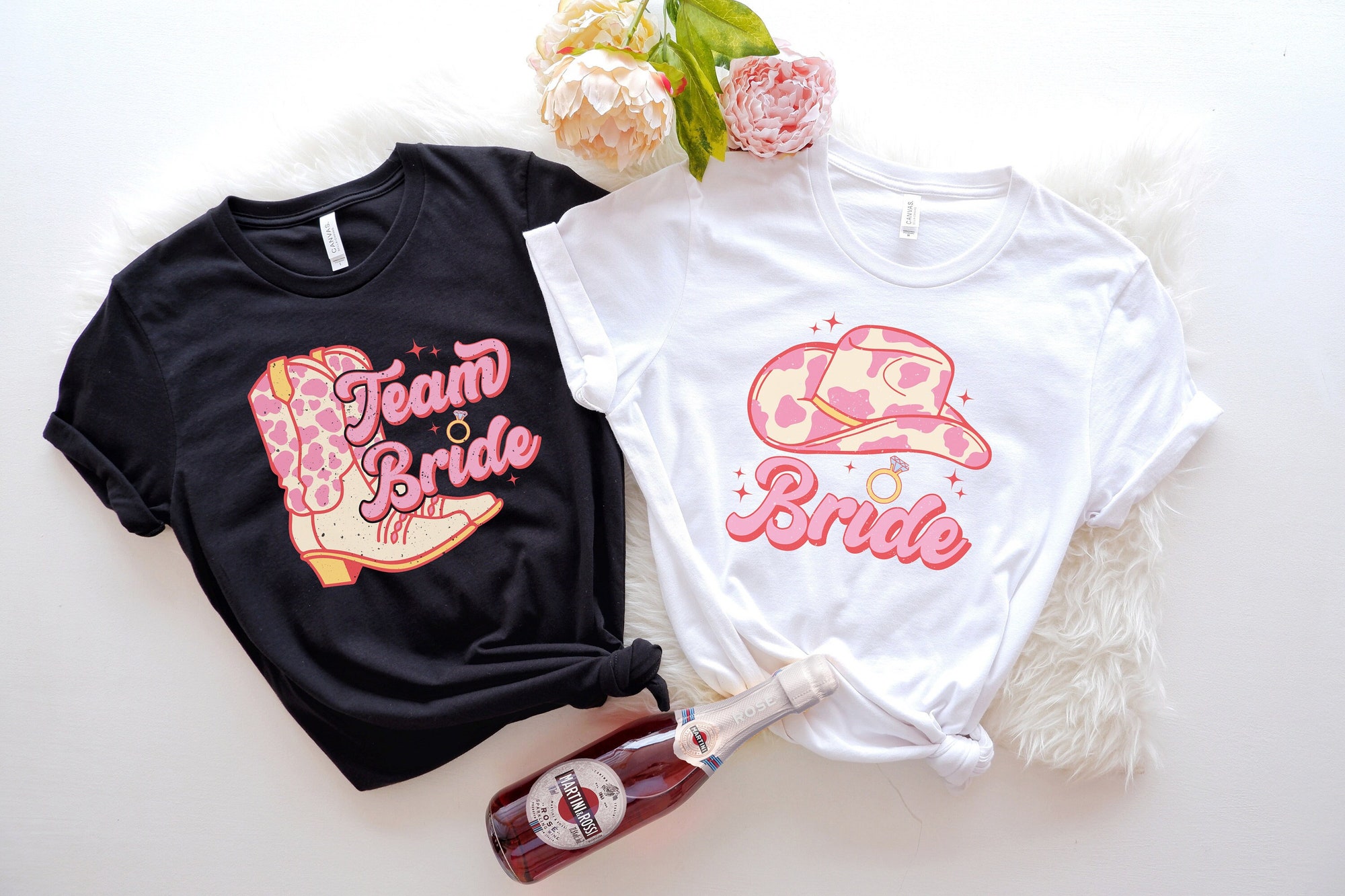 Bachelorette & Bridal Shower Tees - Team Bride Country Style Gifts image 0