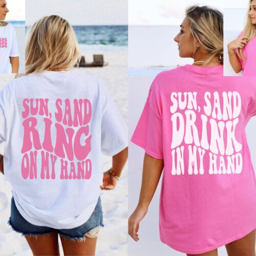 Beach & Cruise Bachelorette Shirts: Perfect for Destination Weddings image 0