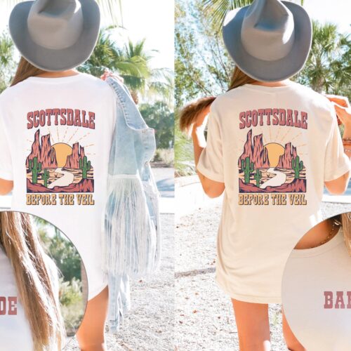 Scottsdale Bachelorette Shirts: Desert Vibes & Retro Style image 0