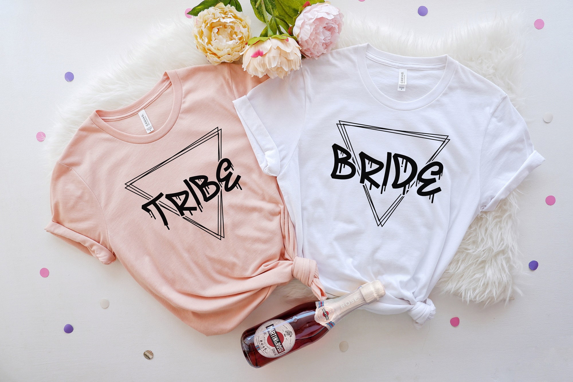 Bride Tribe & Bachelorette Favors - Wedding Tees Gifts & Shower Shirts image 1