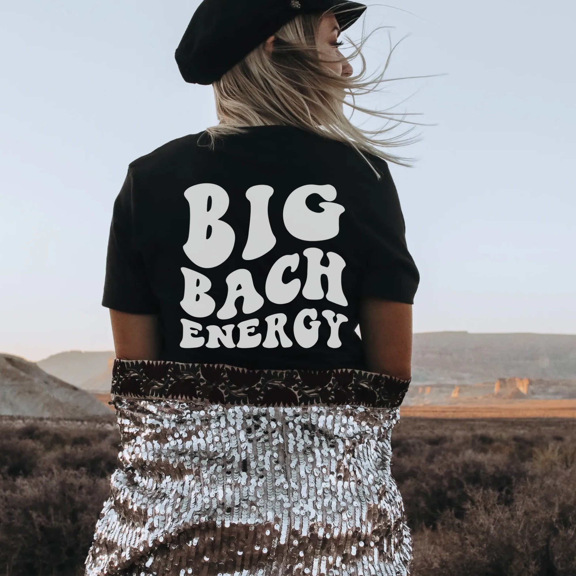 Big Bach Energy: Retro Custom Bachelorette Party Shirts image 4