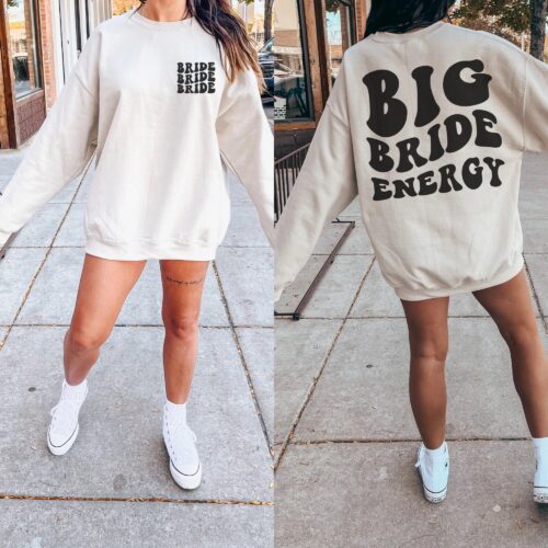 Big Bride Energy: Custom Bachelorette Sweatshirts image 0